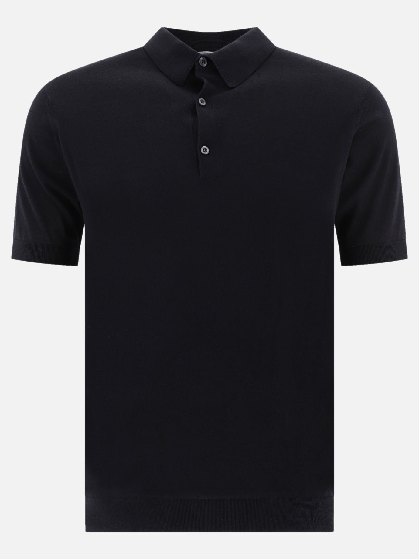 John Smedley Polo &quot;Adrian&quot; 19049731_M Black thumbnail_1