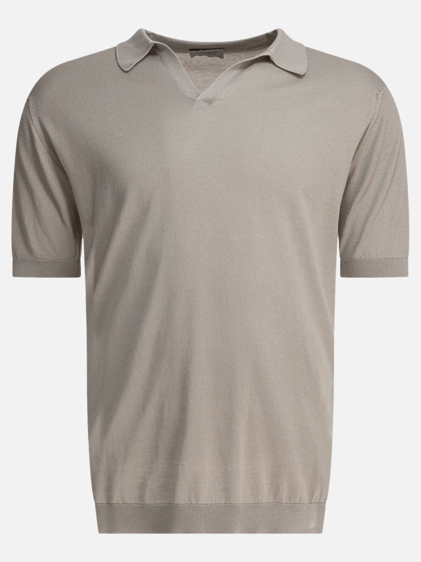 John Smedley "Noah" polo shirt Grey