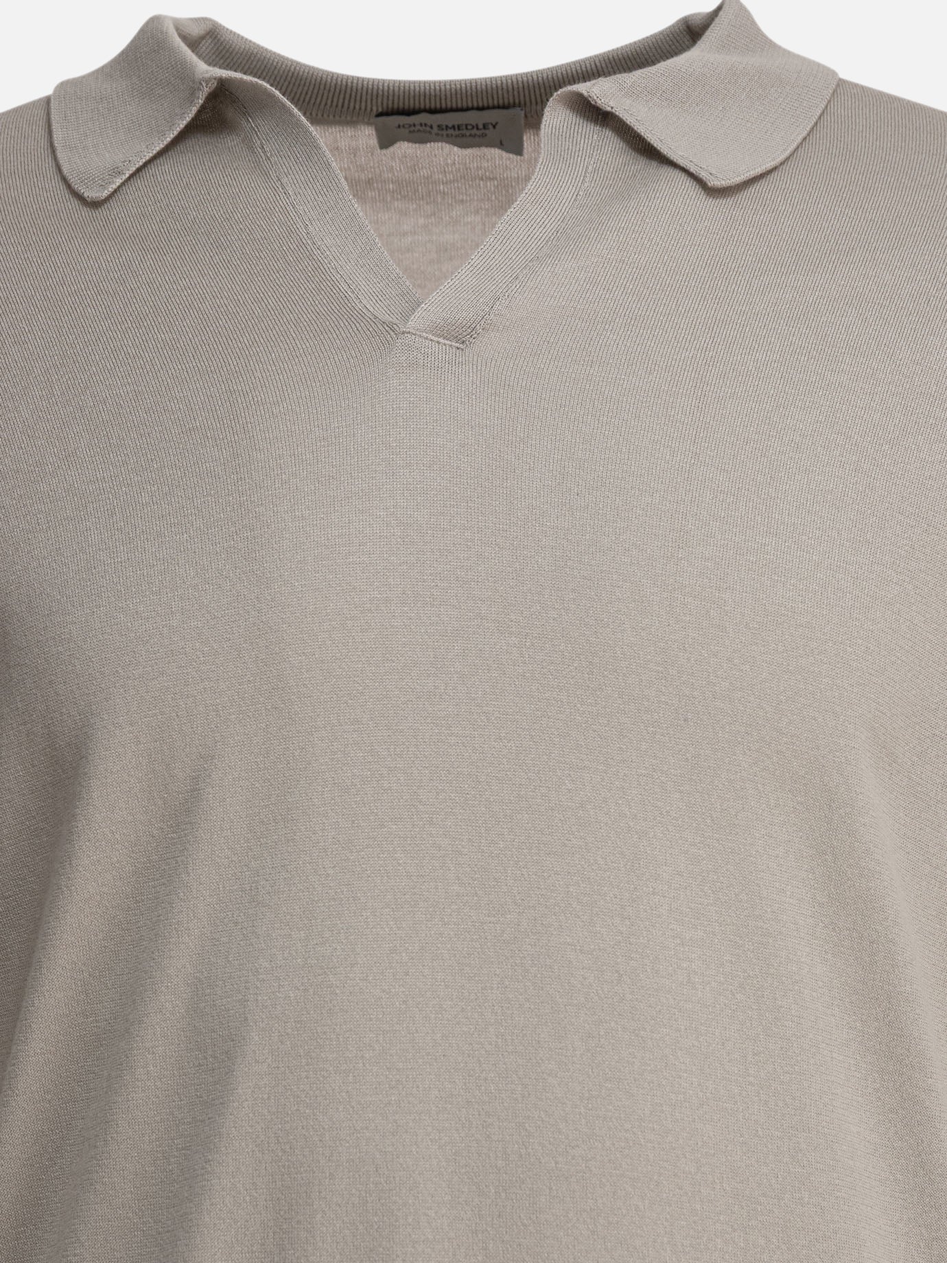 John Smedley "Noah" polo shirt Grey