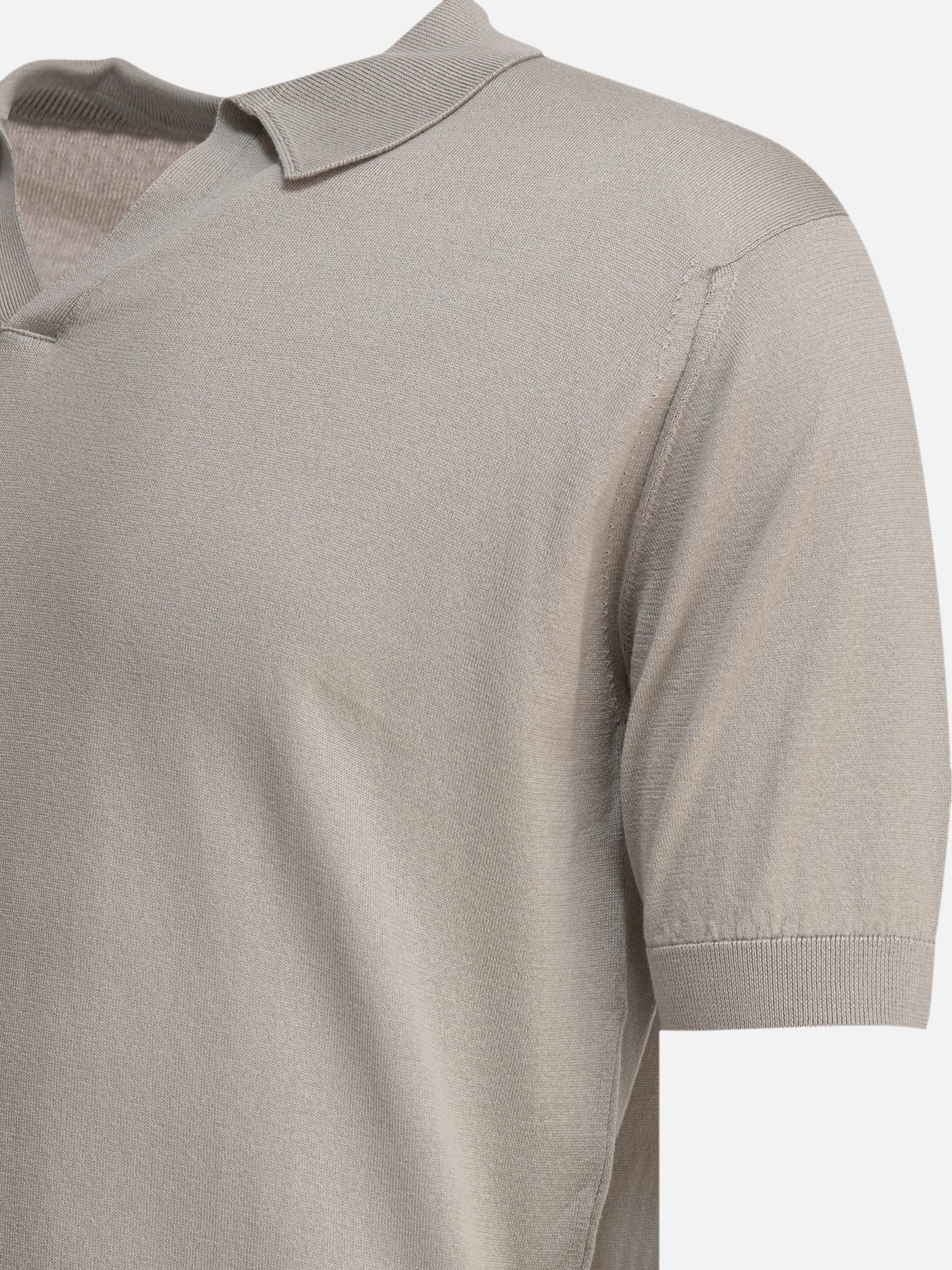 John Smedley Polo &quot;Noah&quot; 13363473_M Grey thumbnail_4