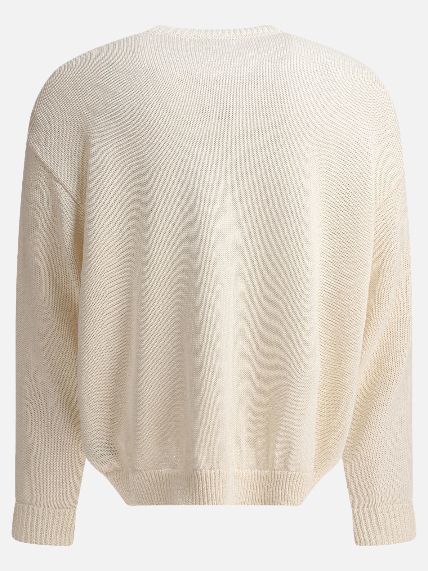 KAPITAL "Piano & Sun Face" Sweater Beige