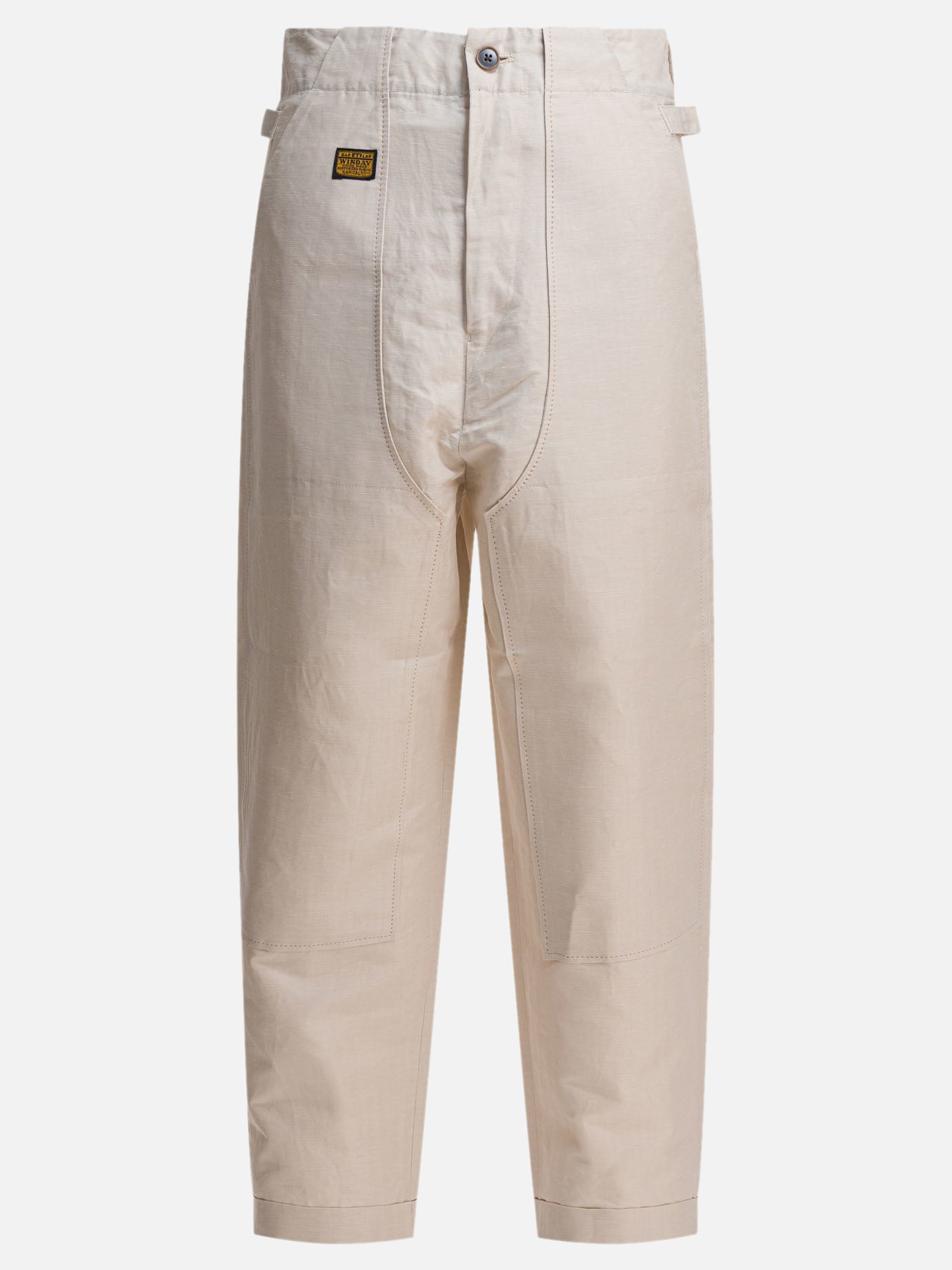 Pantaloni cargo & parachute Solid colour  Beige - KAPITAL Uomo | PDP | VIETTI Online Store | thumbnail