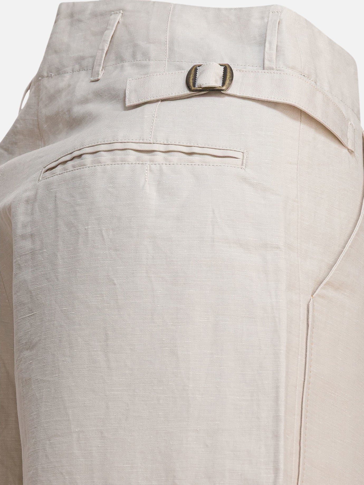Pantaloni cargo & parachute Solid colour  Beige - KAPITAL Uomo | PDP | VIETTI Online Store | Zoom-Modal_4
