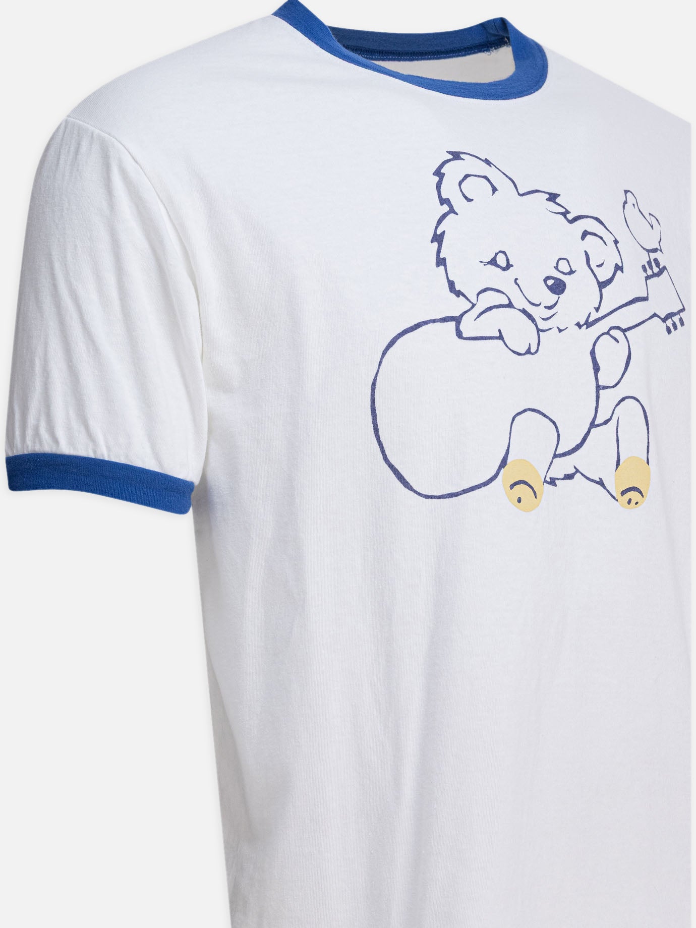 Crewneck t-shirts Print  Blue - KAPITAL Men | PDP | VIETTI Online Store | Zoom-Modal_4
