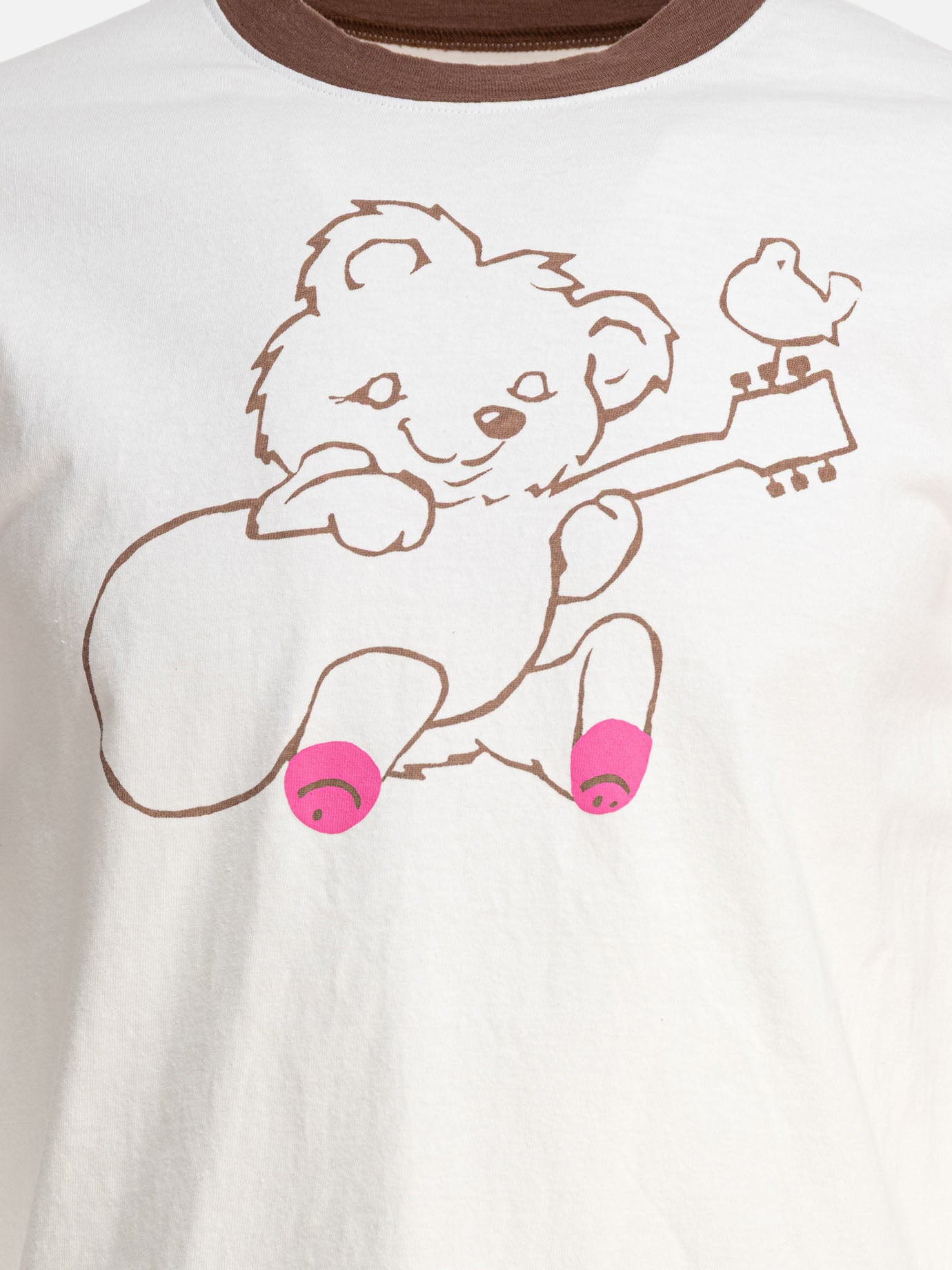 Crewneck t-shirts Print  Brown - KAPITAL Men | PDP | VIETTI Online Store | Zoom-Modal_3
