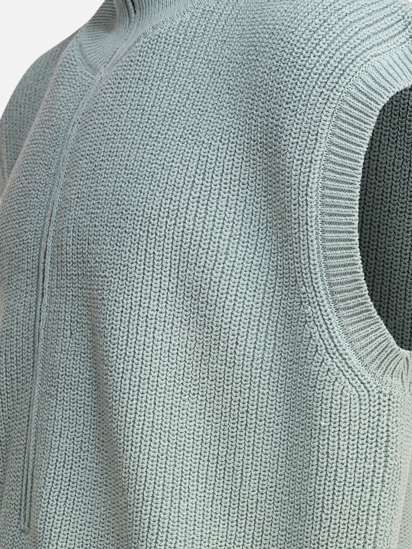 KAPITAL Gilet con mezza cerniera 19325205_3 Green thumbnail_4