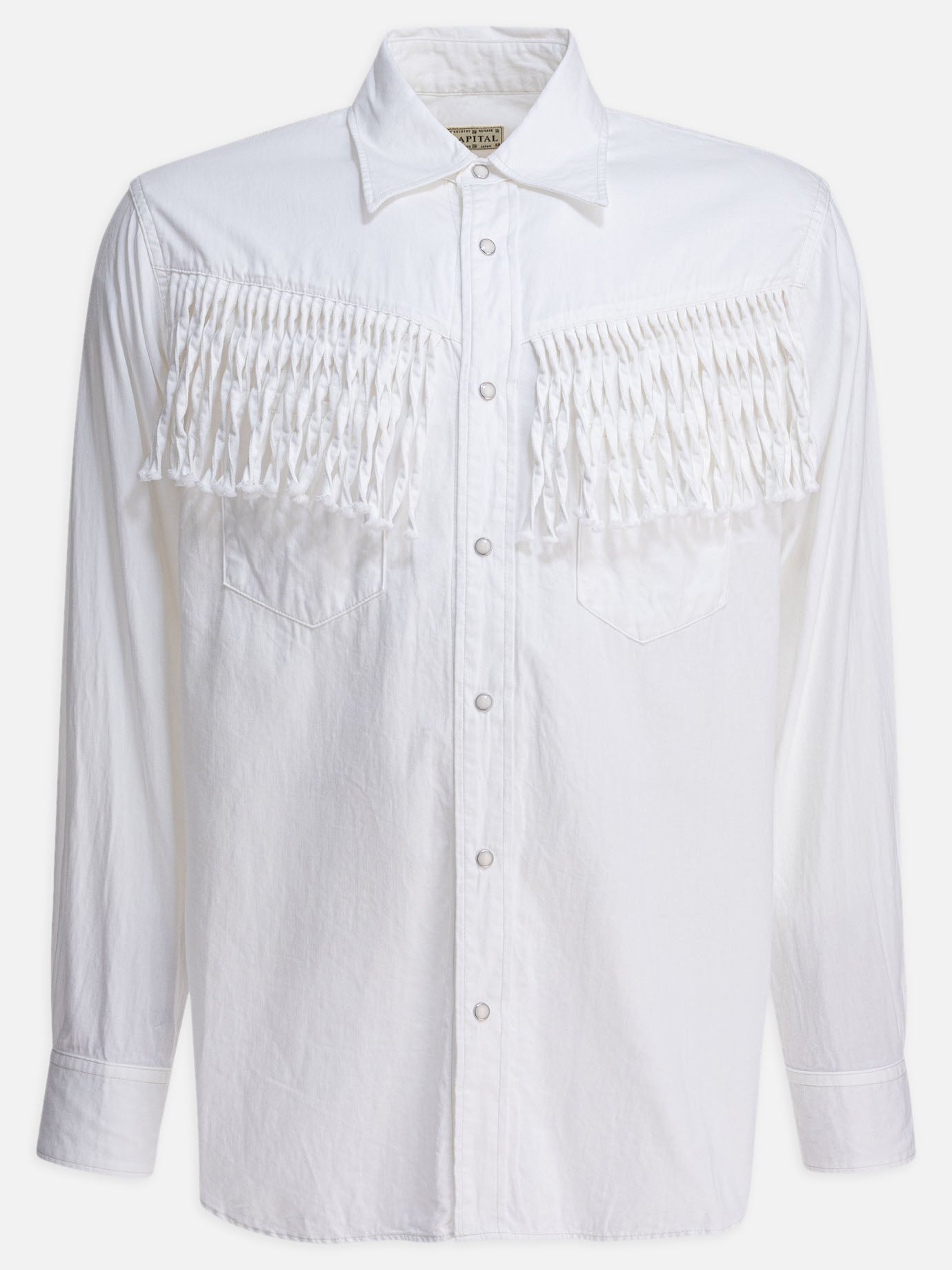 KAPITAL Western shirt &quot;Husky&quot; 26690151_4 White thumbnail_1