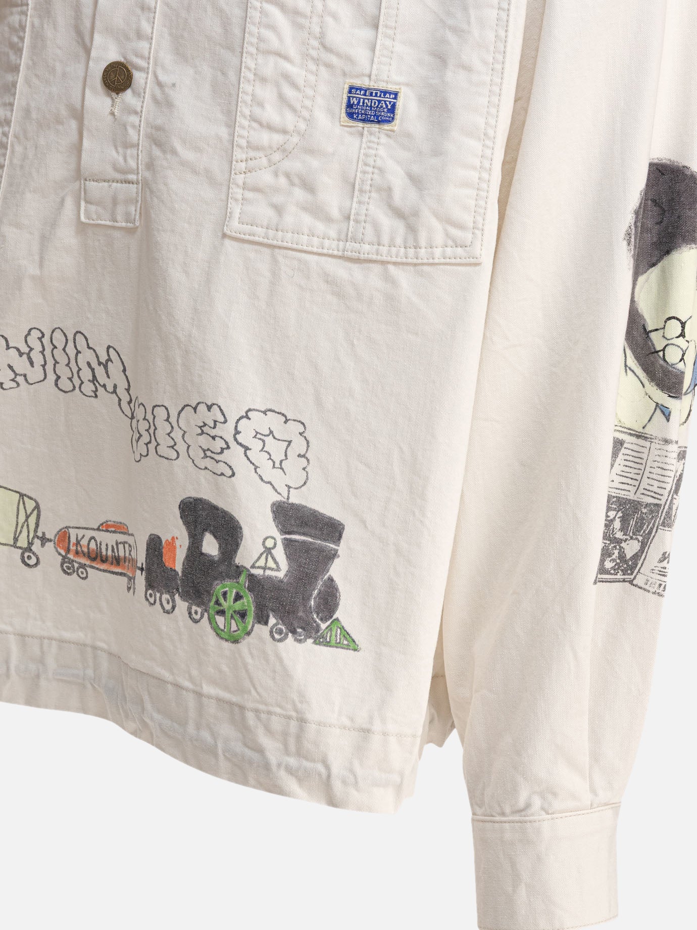 Camicie casual Print  Beige - KAPITAL Uomo | PDP | VIETTI Online Store | Zoom-Modal_4

