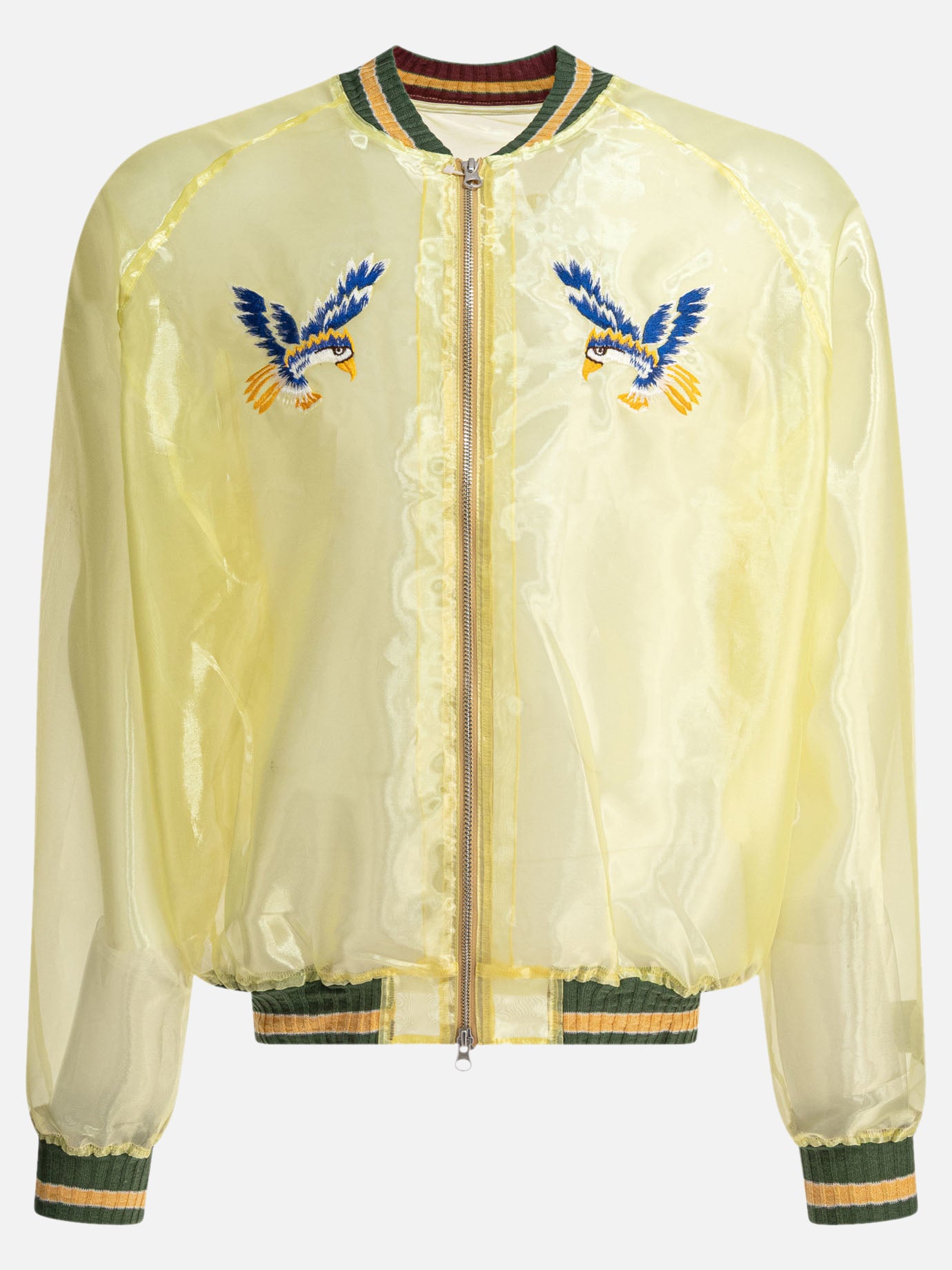 KAPITAL Bomber jacket &quot;Sheer Pearl Mosquito Guard&quot; 17742167_2 Yellow thumbnail_1