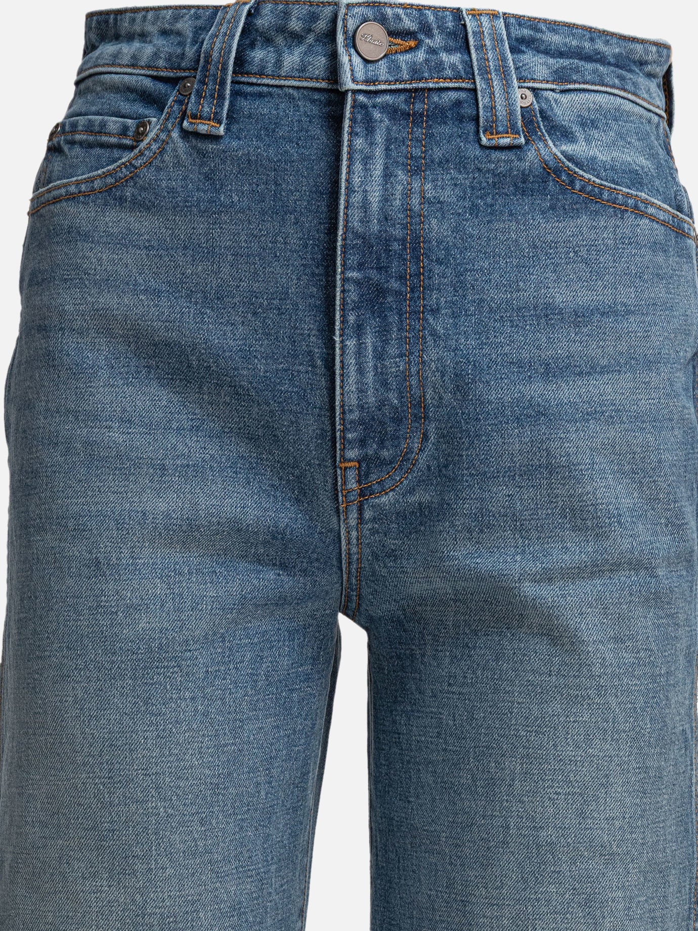 Wide-leg jeans Denim  Blue - Khaite Women | PDP | VIETTI Online Store | thumbnail_3