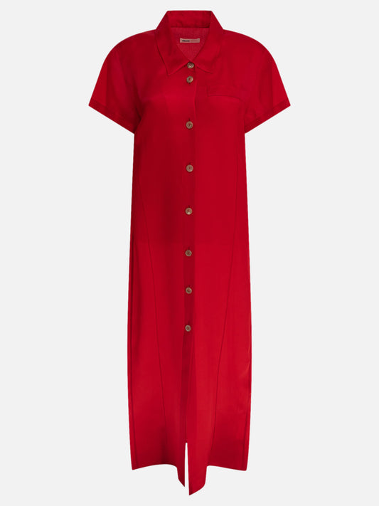 Long dresses Solid colour  Fuchsia - Khaite Women | PLP | VIETTI Online Store 
