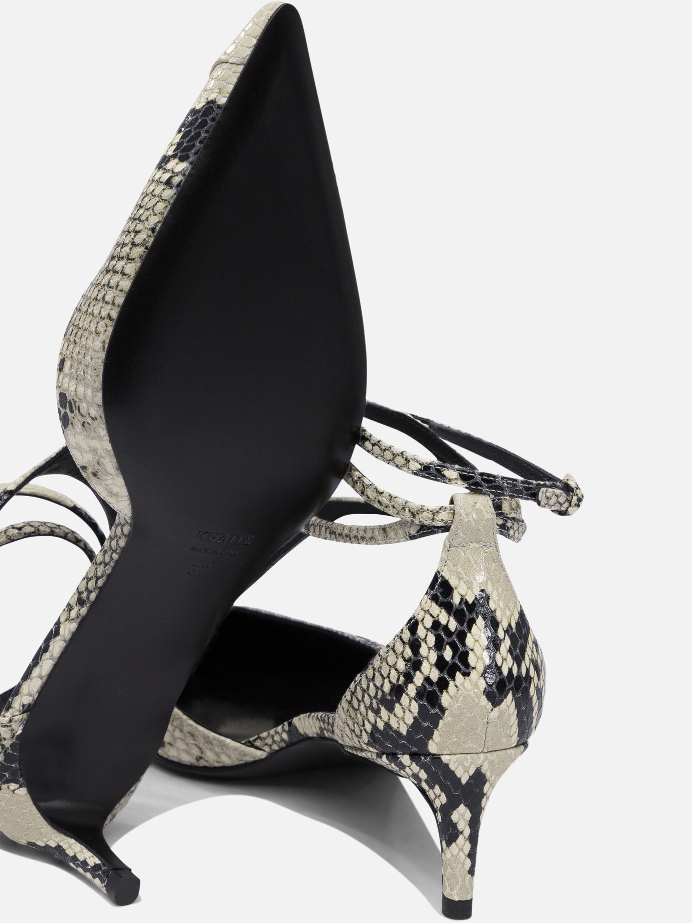 Pumps 100% leather - 100% leather  Beige - Khaite Women | PDP | VIETTI Online Store | thumbnail_5