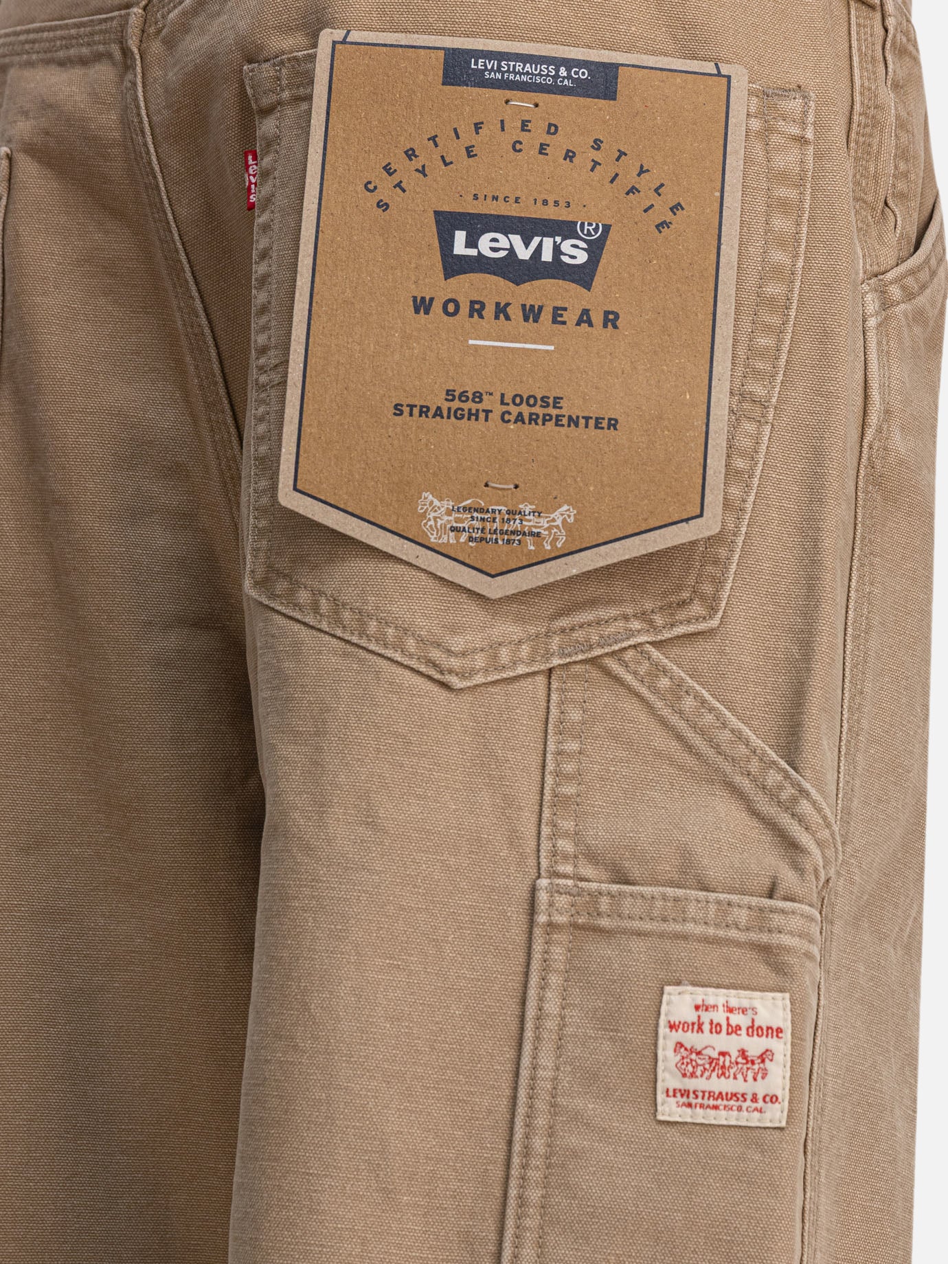 Levi&#39;s Jeans &quot;Carpenter 568™ Loose Straight&quot; 10408391_31/32 Brown thumbnail_4