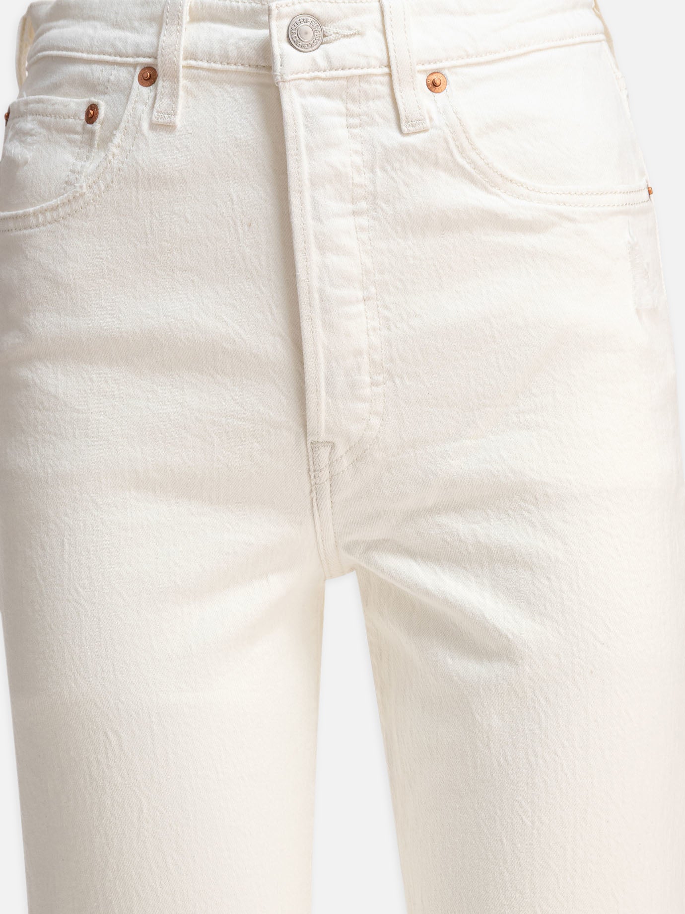 Levi&#39;s Jeans &quot;Ribcage Straight&quot; 11422809_27/27 White thumbnail_3