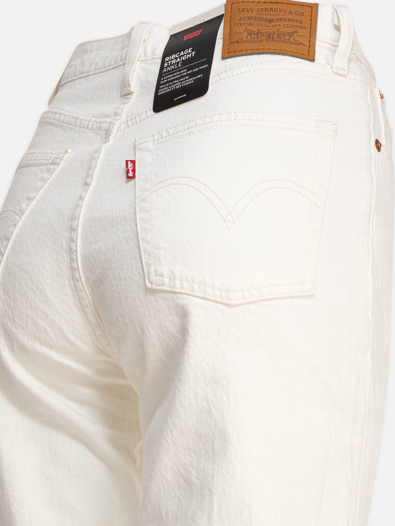 Levi&#39;s Jeans &quot;Ribcage Straight&quot; 11422809_27/27 White thumbnail_4