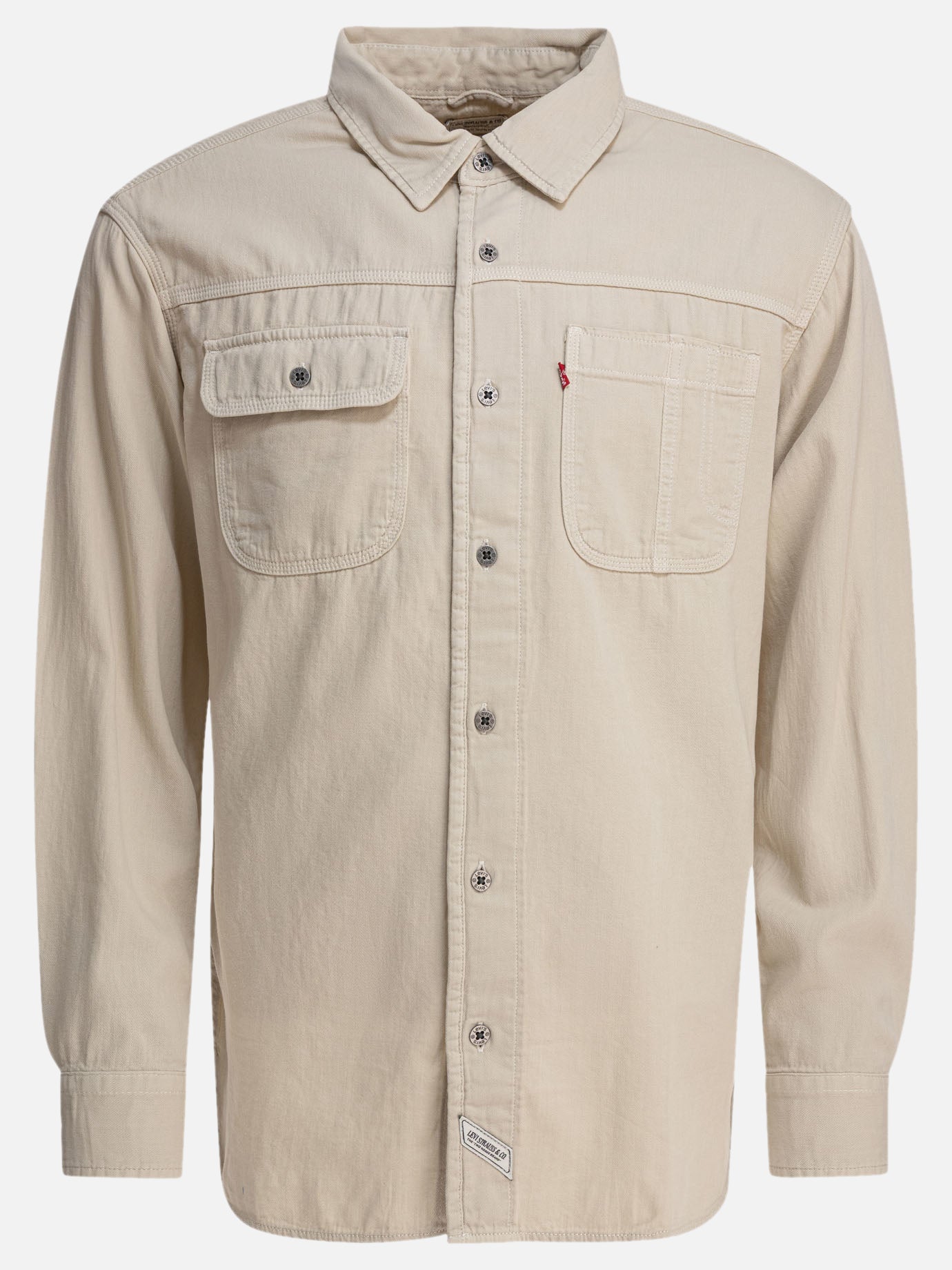 Levi&#39;s Camicia &quot;Auburn&quot; 18062349_S Beige thumbnail_1
