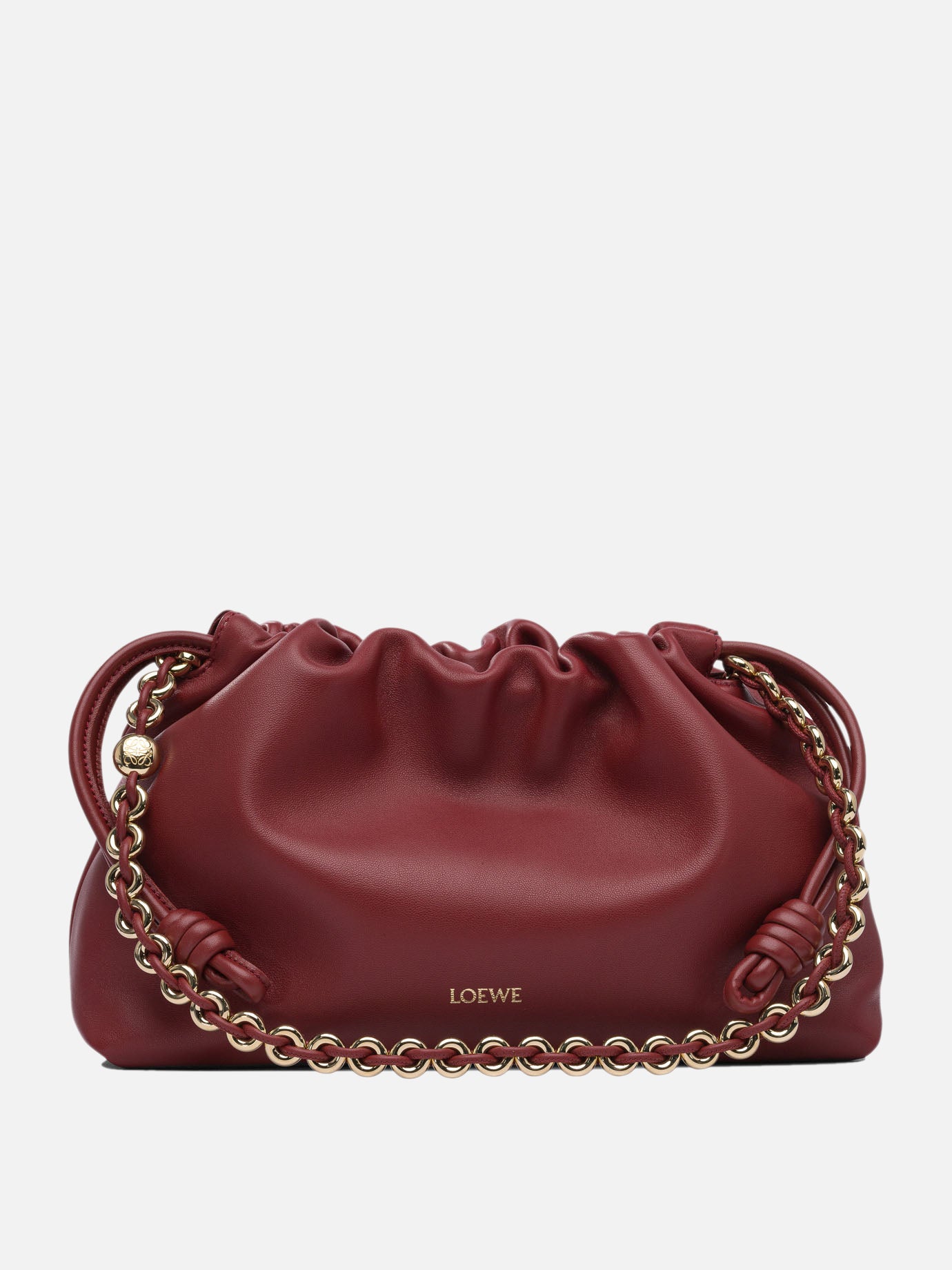 Pouch 100% calf leather  Bordeaux - Loewe Women | PDP | VIETTI Online Store | Zoom-Modal
