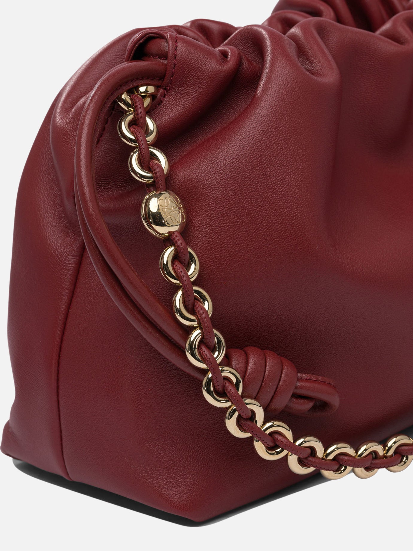 Pouch 100% calf leather  Bordeaux - Loewe Women | PDP | VIETTI Online Store | thumbnail_4