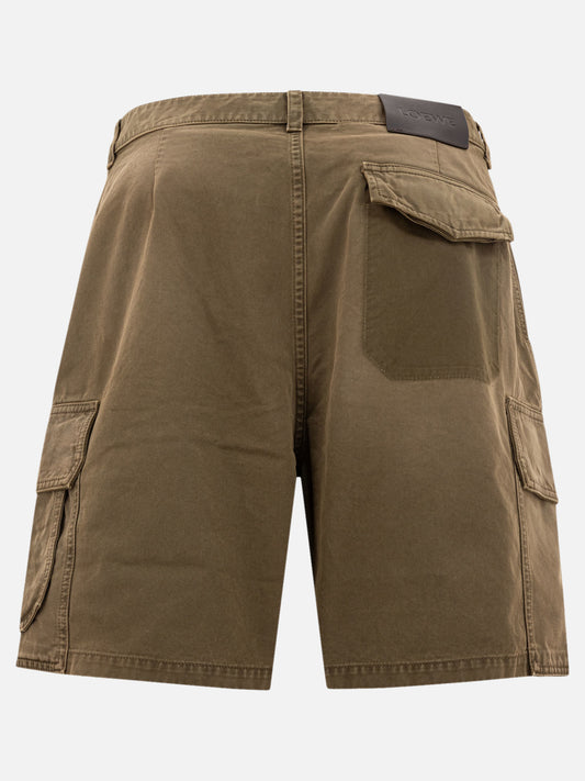 Loewe Short cargo in cotone 14579473_46 Green 2