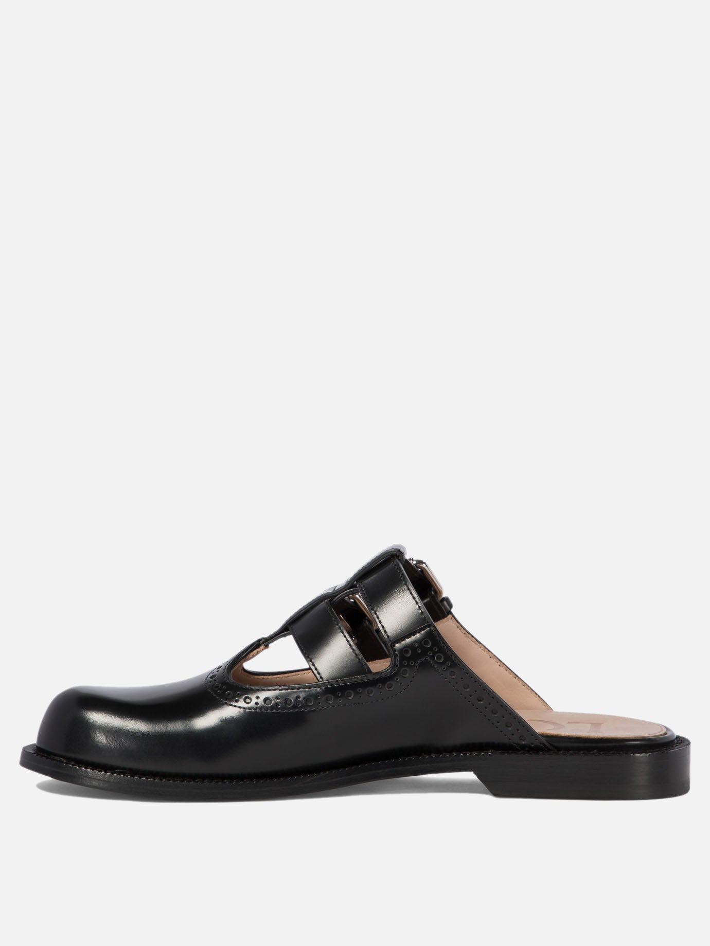 Slipper 100% leather - 100% leather  Nero - Loewe Donna | PDP | VIETTI Online Store | Zoom-Modal_3
