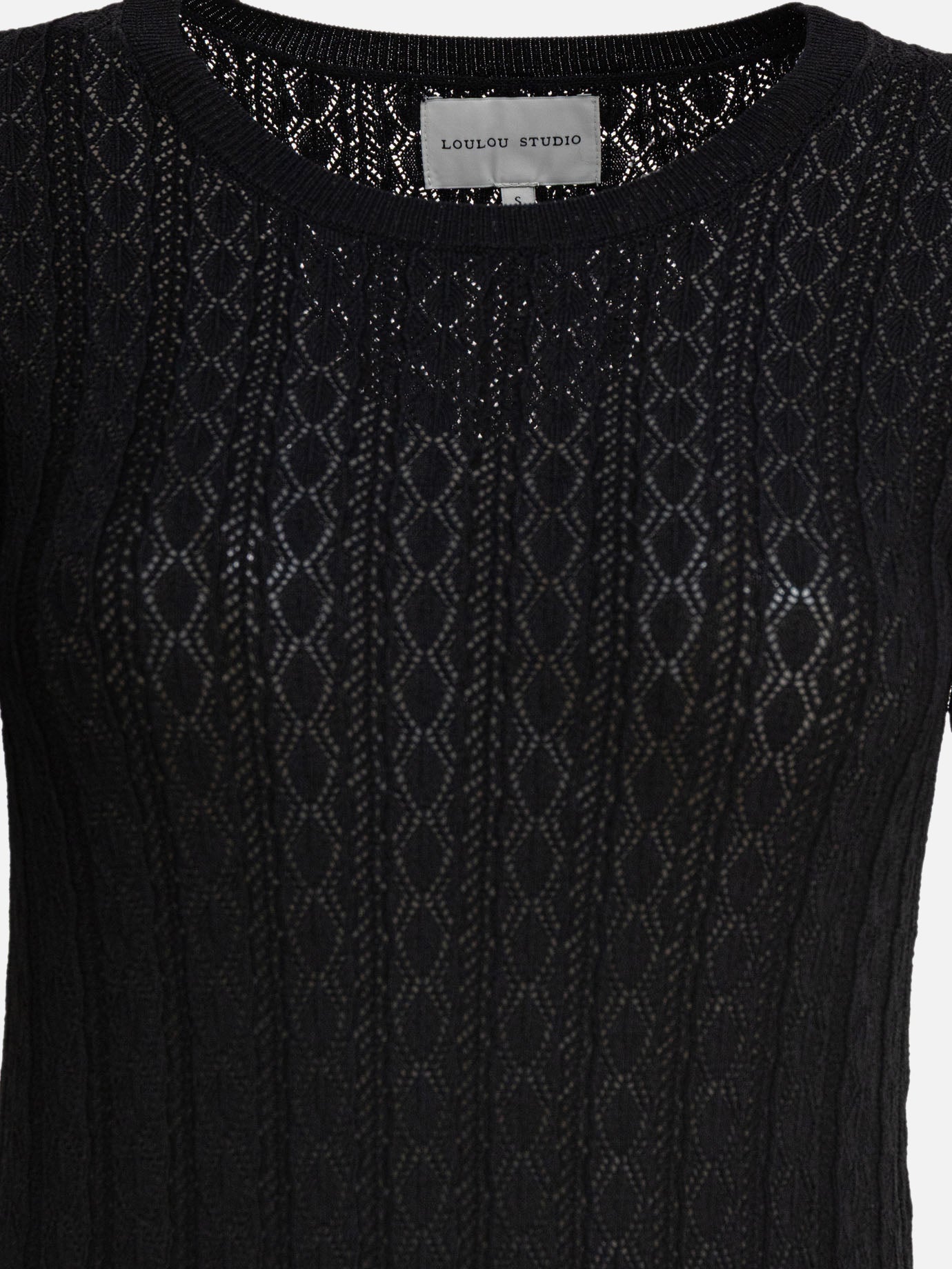 Abiti lunghi Embroidered  Nero - Loulou Studio Donna | PDP | VIETTI Online Store | Zoom-Modal_3
