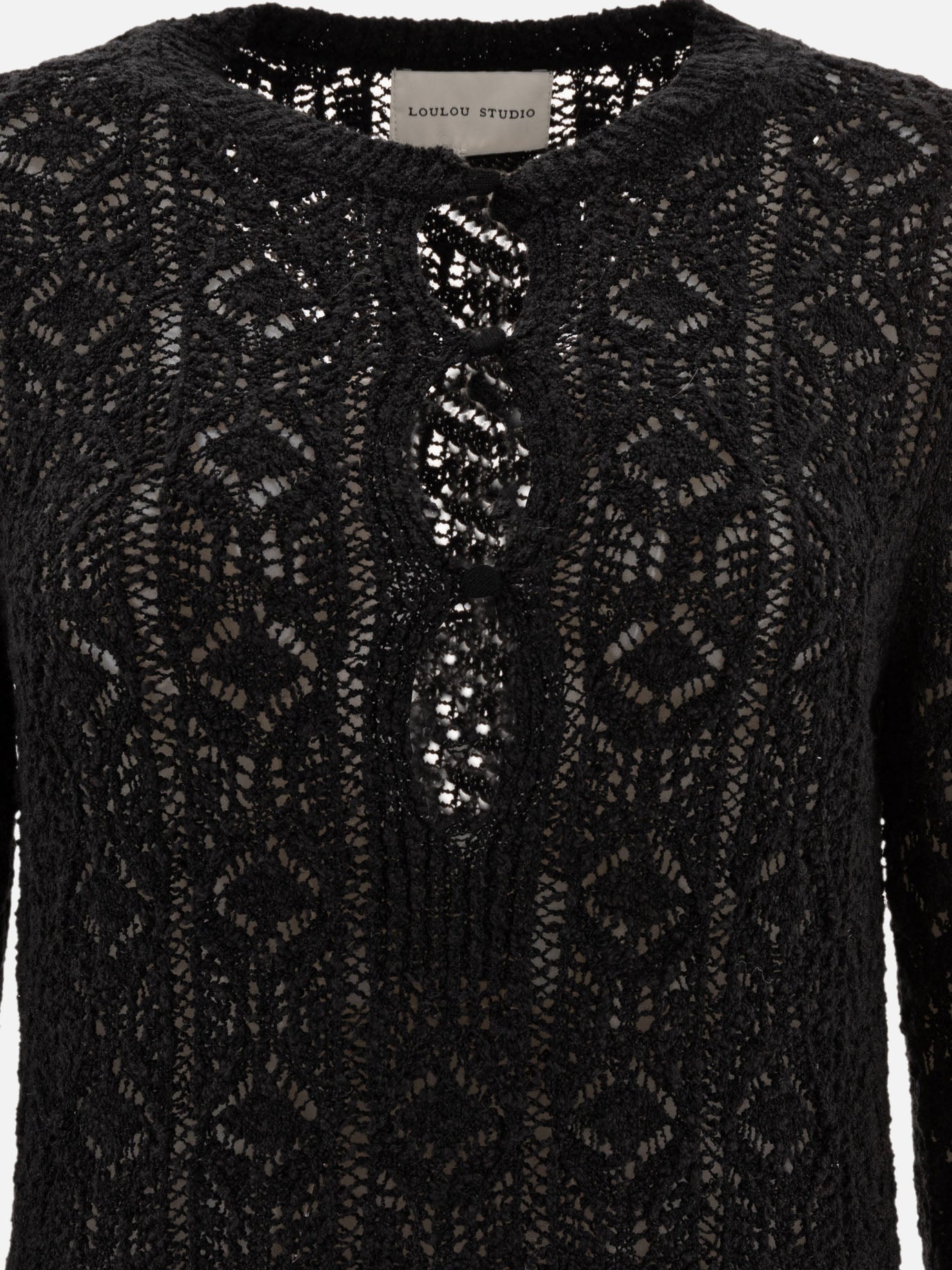 Abiti corti Embroidered  Nero - Loulou Studio Donna | PDP | VIETTI Online Store | Zoom-Modal_3
