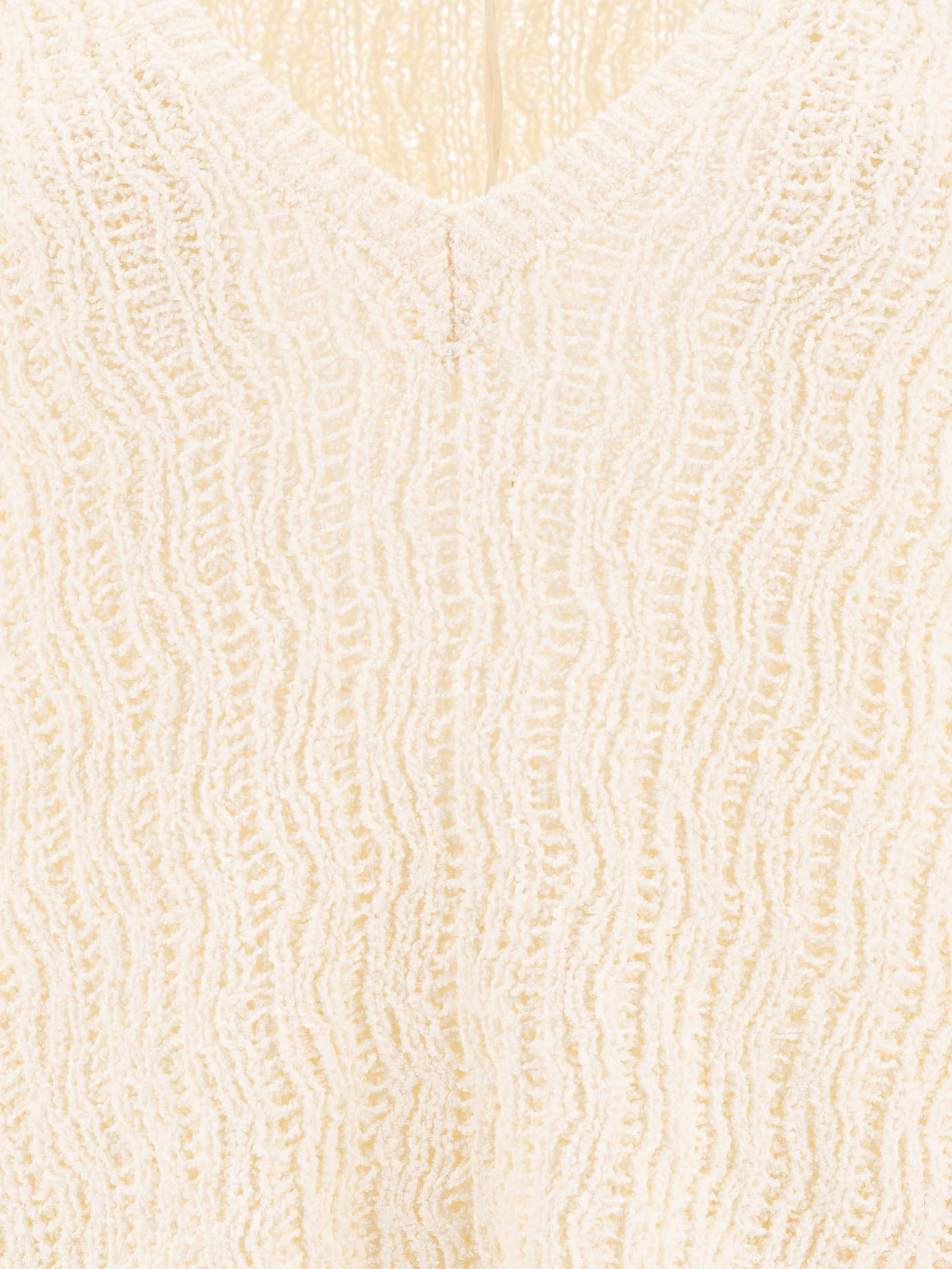 Maglioni scollo a V Textured knit  Bianco - Loulou Studio Donna | PDP | VIETTI Online Store | thumbnail_3