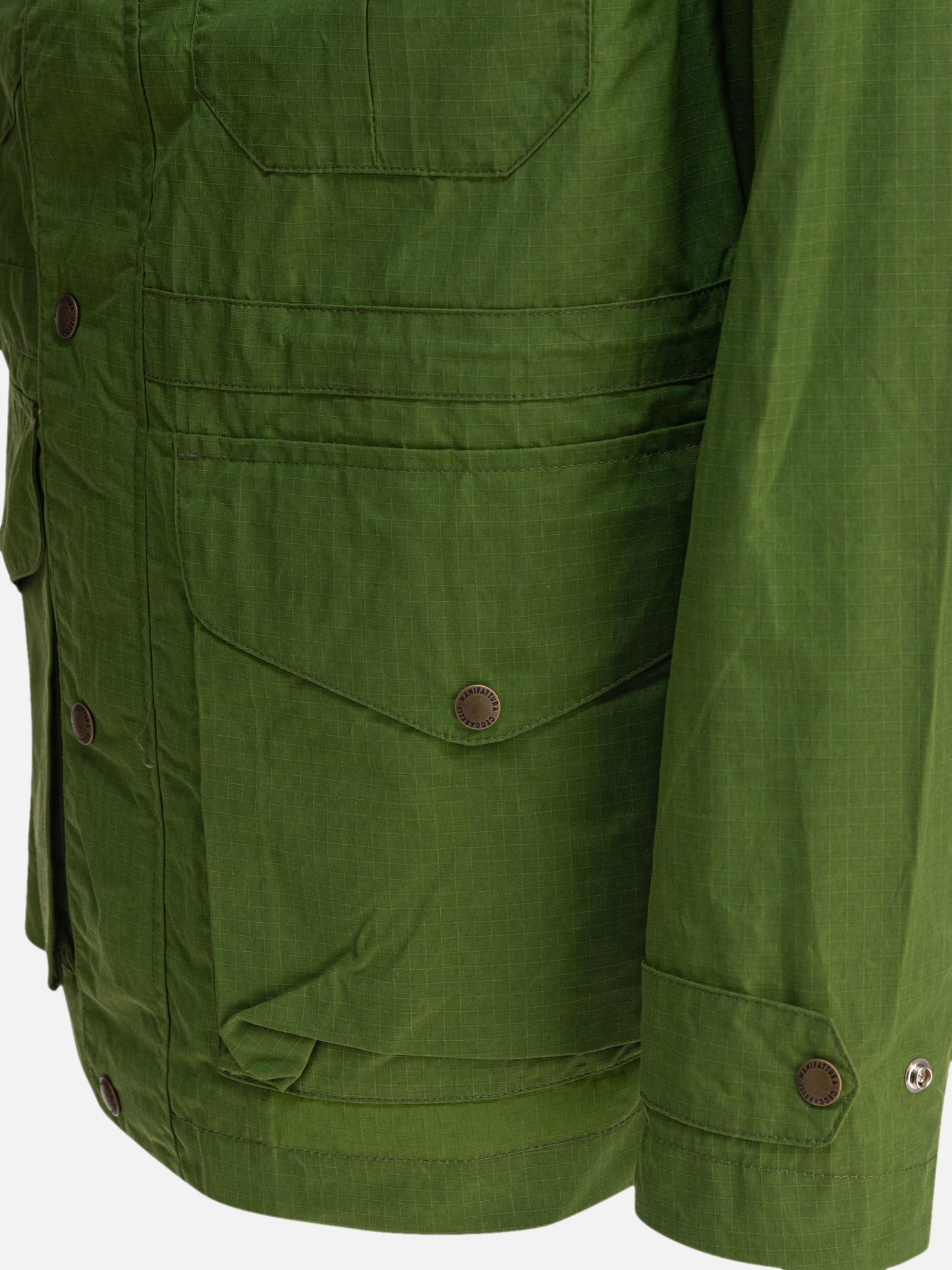 Manifattura Ceccarelli Giacca &quot;All seasons&quot; 13222596_42 Green thumbnail_4