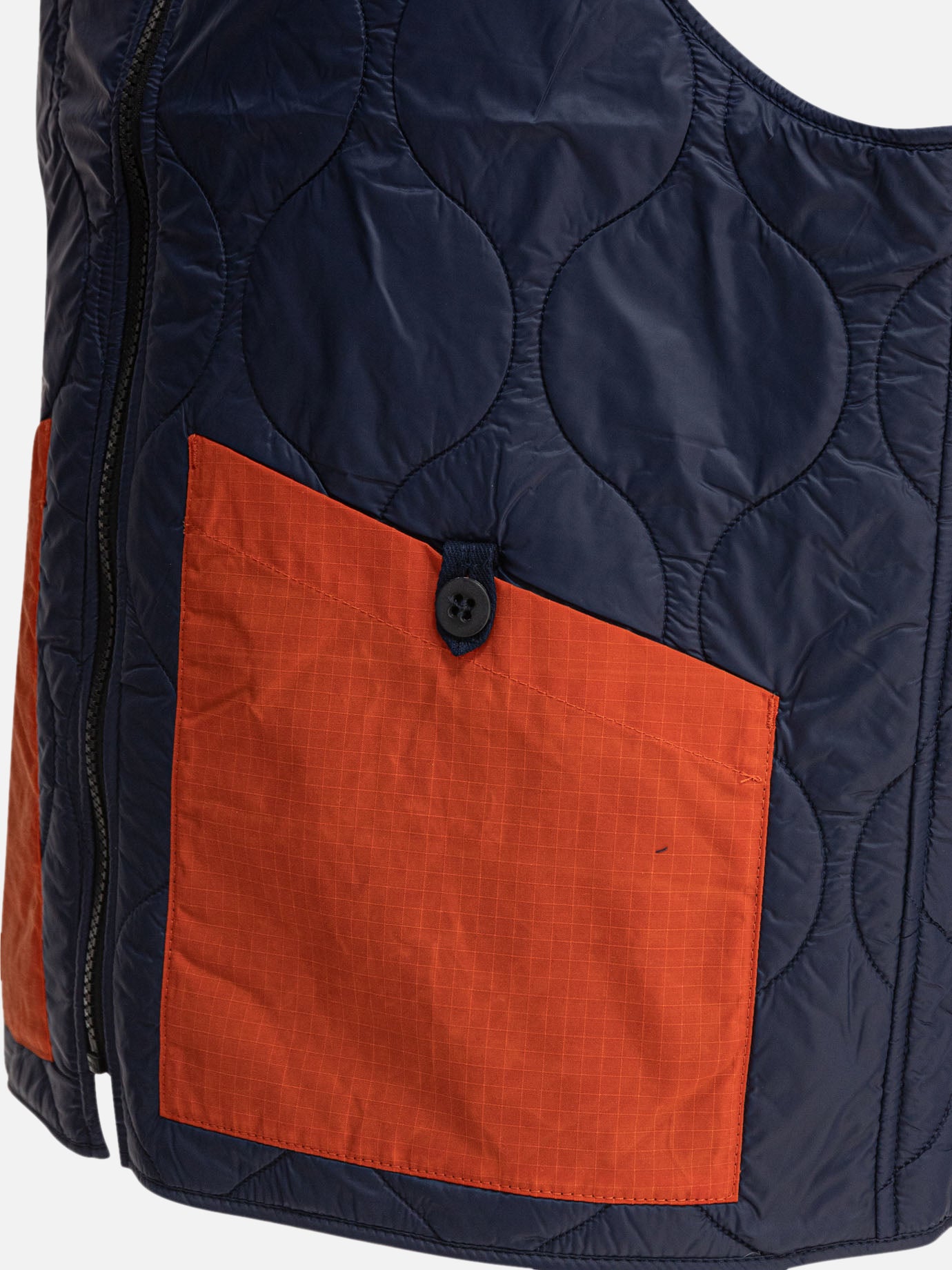 Giacche smanicate Solid colour  Blu - Manifattura Ceccarelli Uomo | PDP | VIETTI Online Store | thumbnail_4