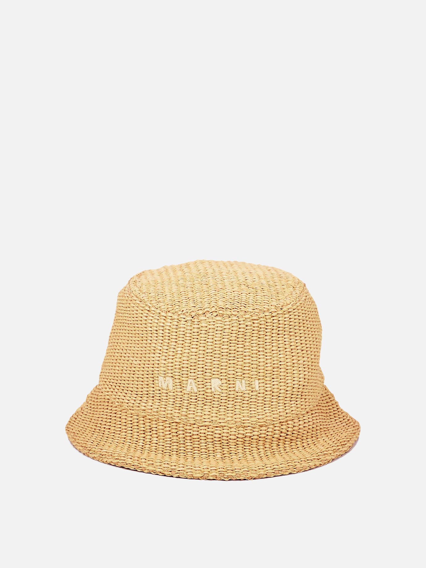 Bucket hats Logo  Beige - Marni Women | PDP | VIETTI Online Store | thumbnail