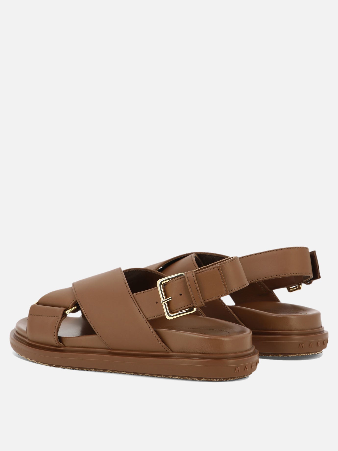 Marni Sandali &quot;Fussbett&quot; 16828591_36 Brown thumbnail_4