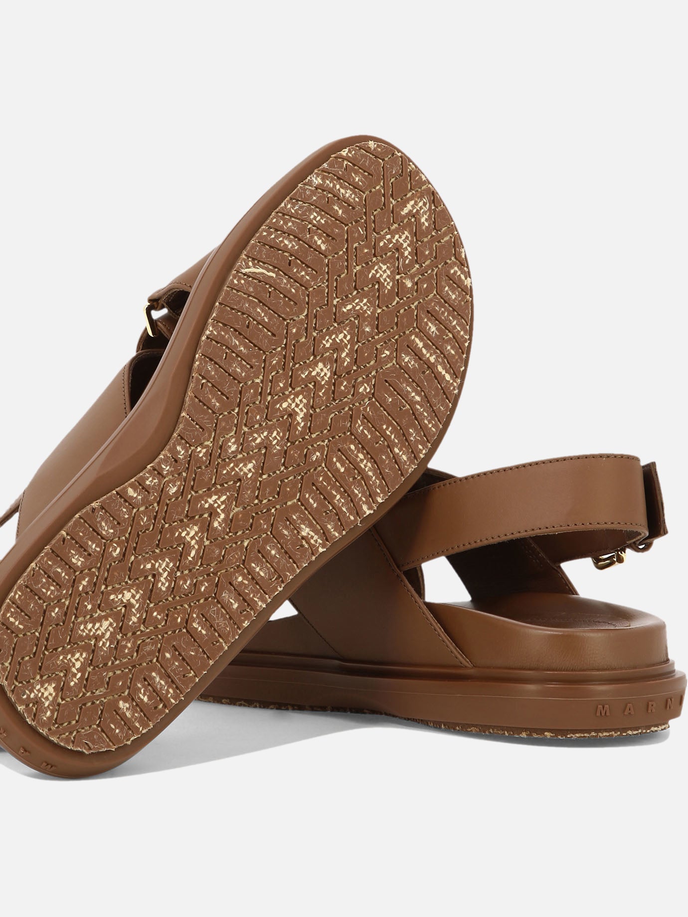Marni Sandali &quot;Fussbett&quot; 16828591_36 Brown thumbnail_5