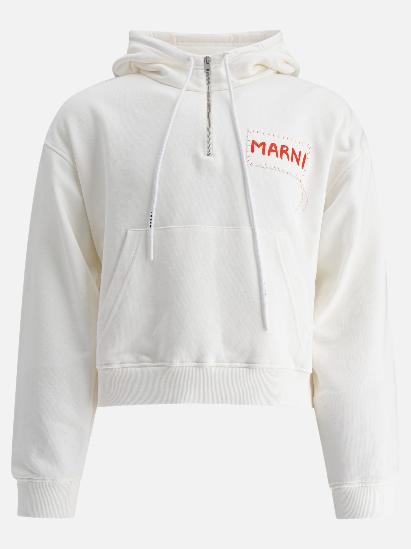 Marni Marni logo hoodie 18449438_48 White thumbnail_1