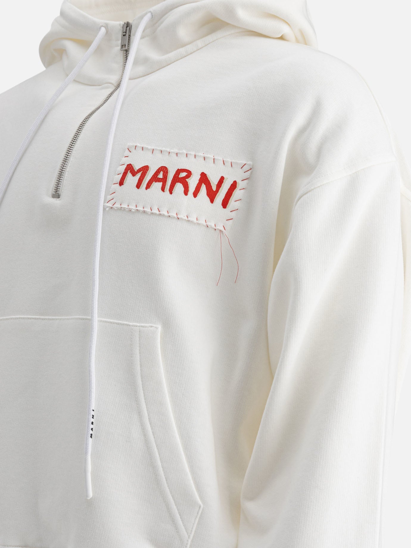 Marni Marni logo hoodie 18449438_48 White thumbnail_4
