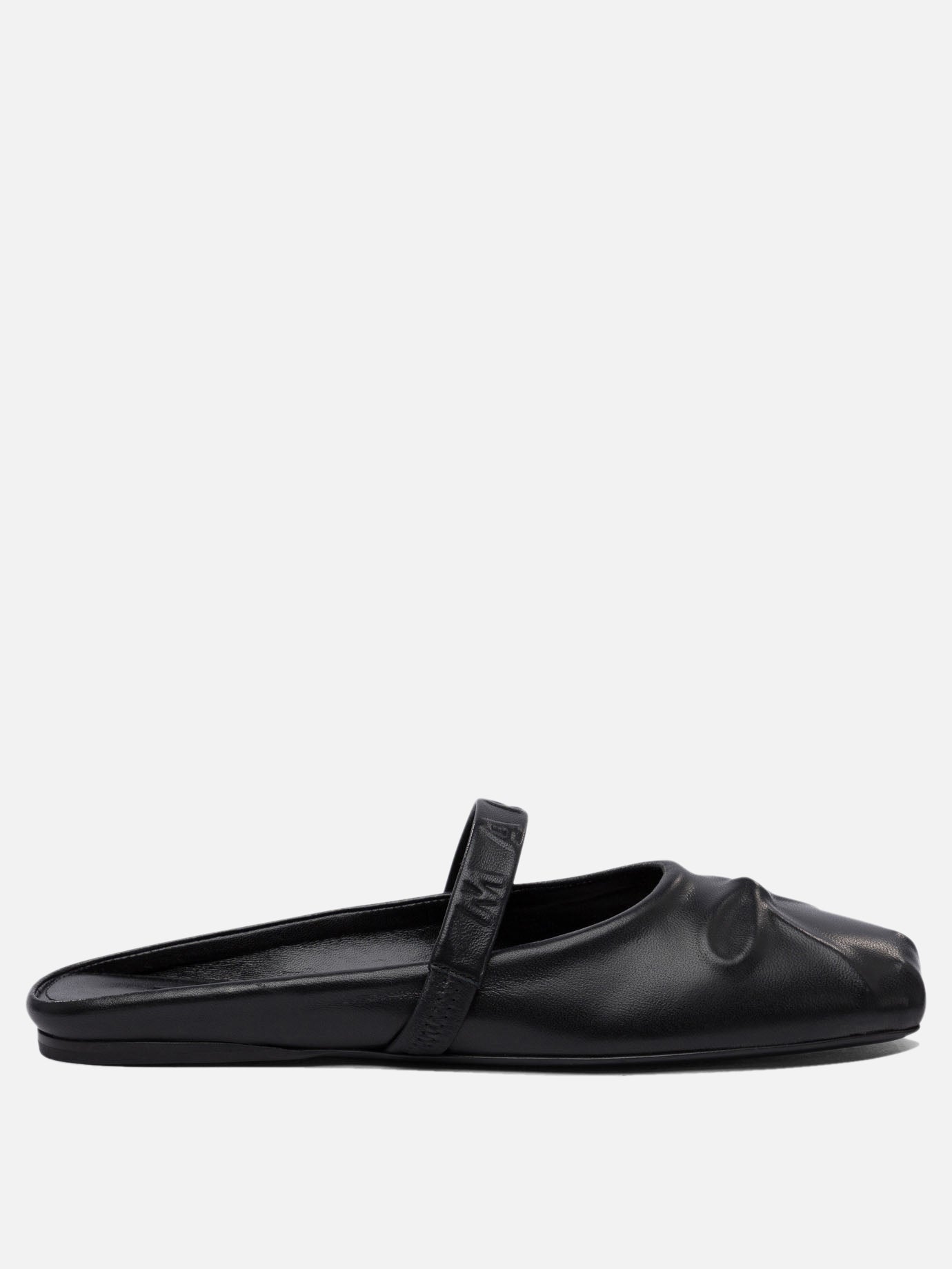 Marni &quot;Little Bow&quot; ballet flats sabot 16312907_36 Black thumbnail_1