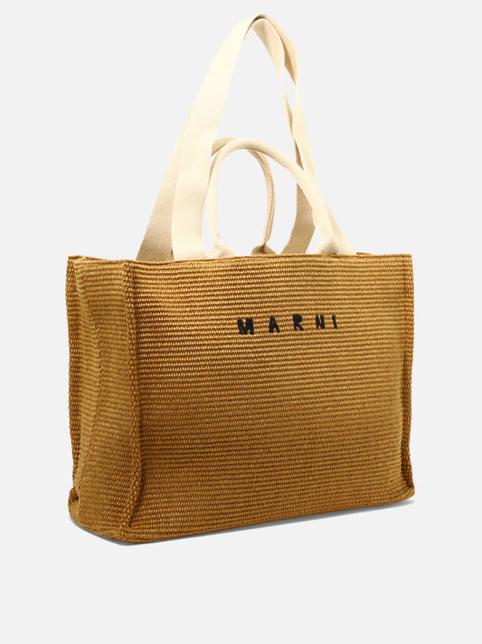 Large bags 52% cotton 48% polyamide  Beige - Marni Women | PLP | VIETTI Online Store | 2
