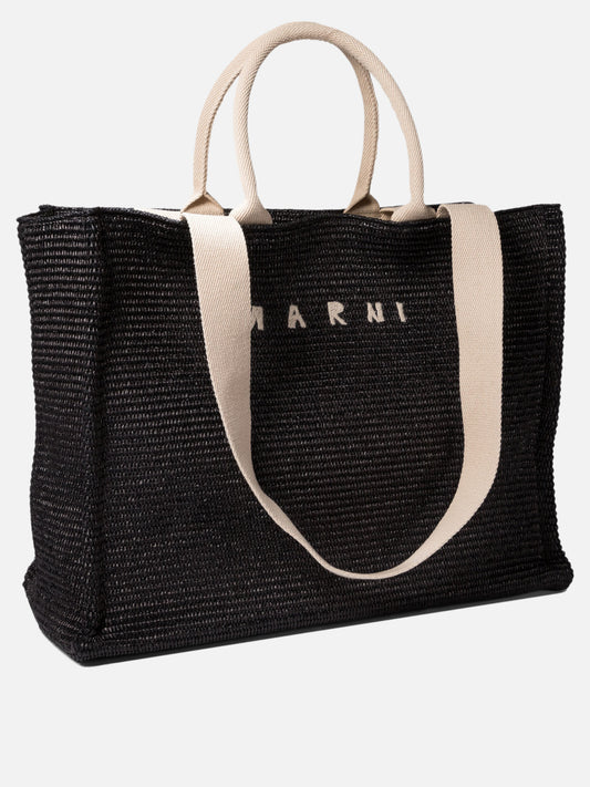 Large bags 52% cotton 48% polyamide  Black - Marni Women | PLP | VIETTI Online Store | 2
