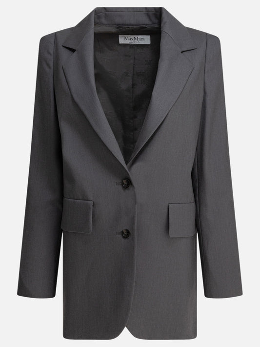 Blazers Solid colour  Grey - Max Mara Women | PDP | VIETTI Online Store 
