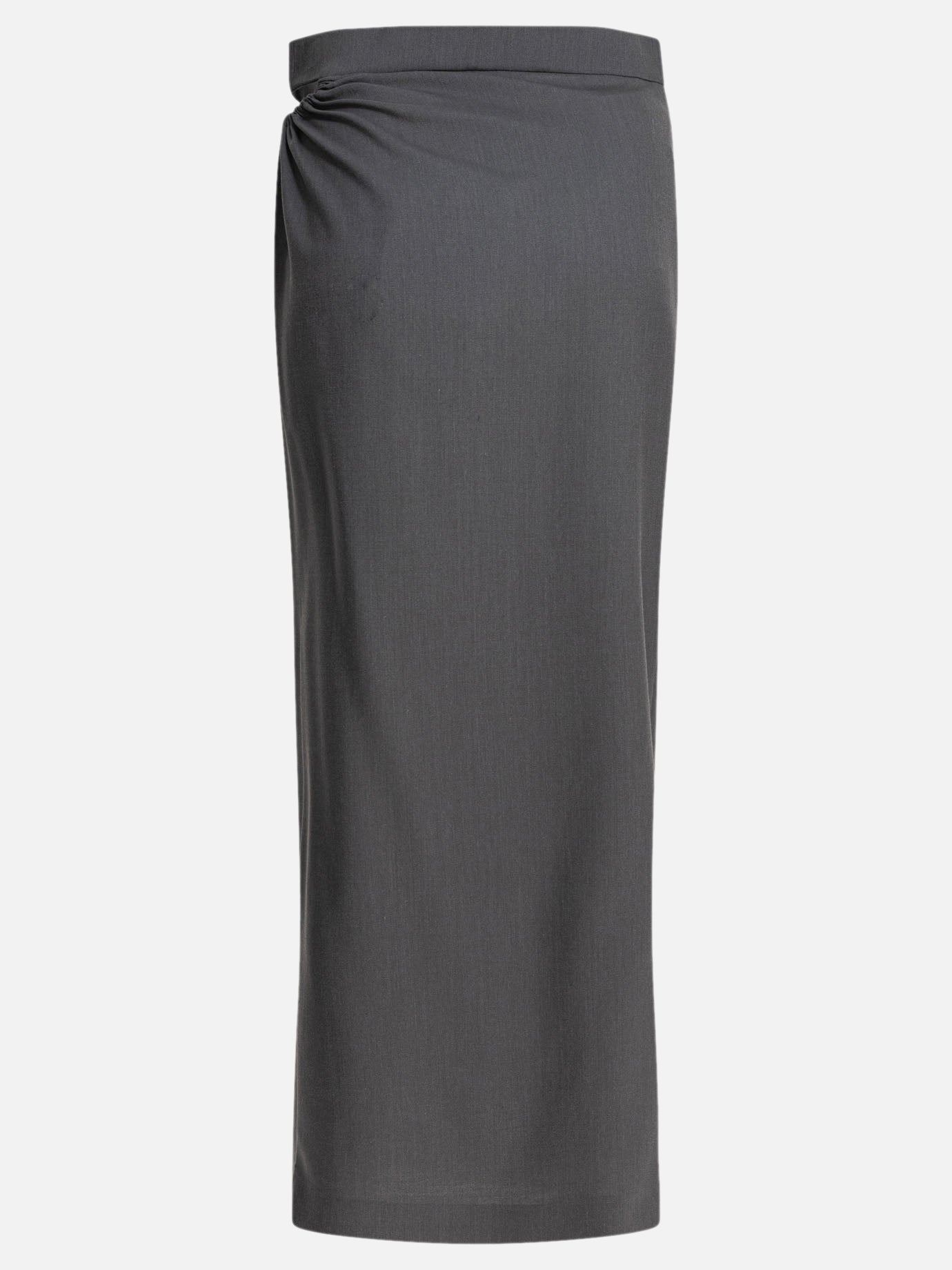 Max Mara Cut-out skirt 15443336_38 Grey thumbnail_2