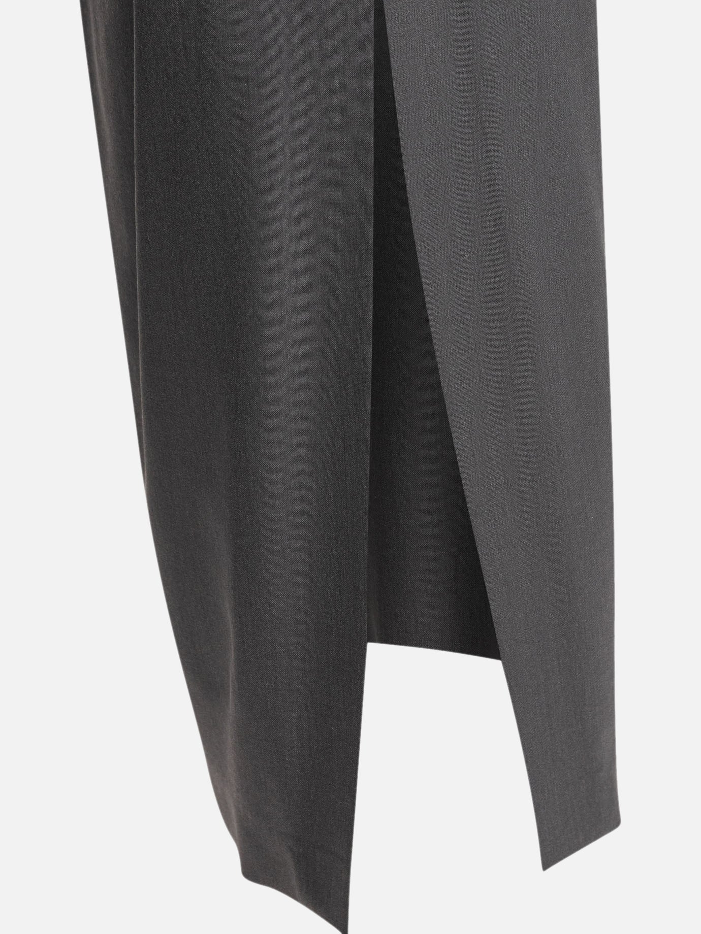 Max Mara Cut-out skirt Grey