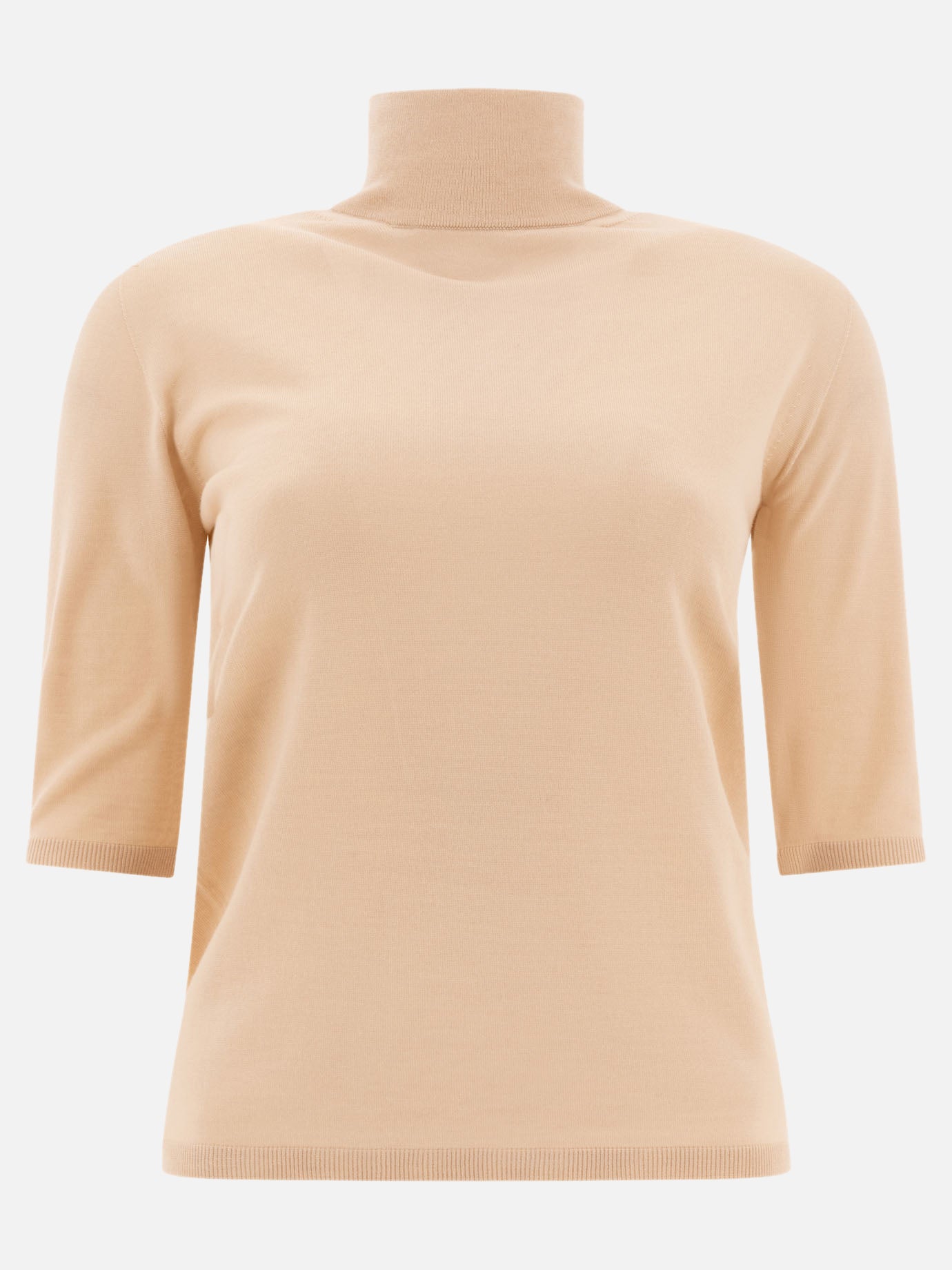Max Mara Wool turtleneck Beige