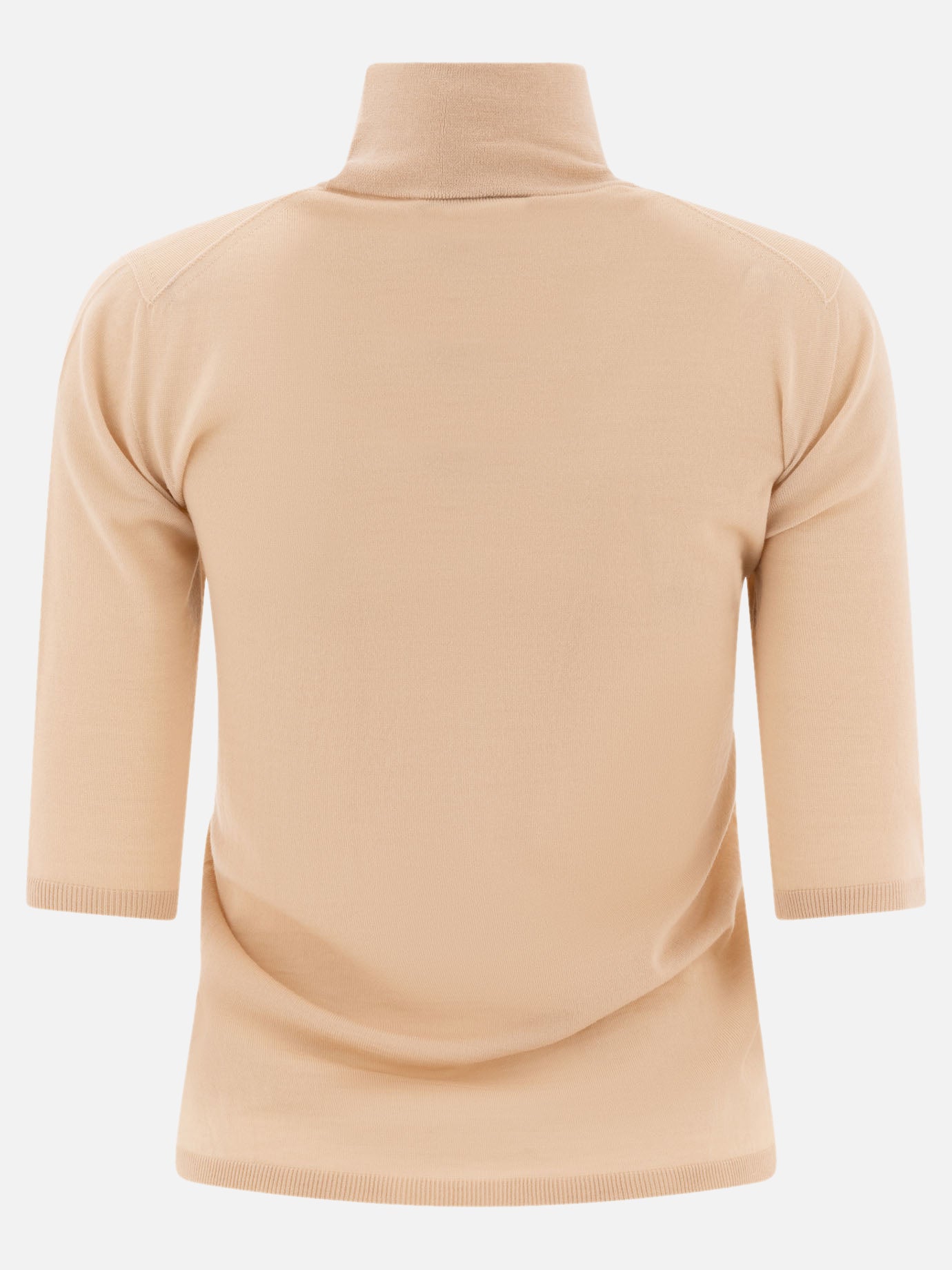 Max Mara Wool turtleneck Beige