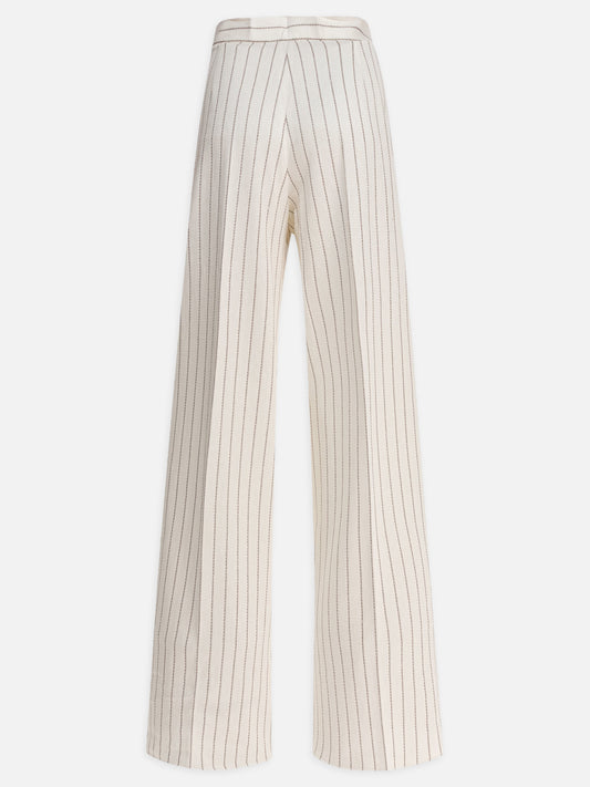 Max Mara Pantaloni a gamba larga 11854464_40 White 2