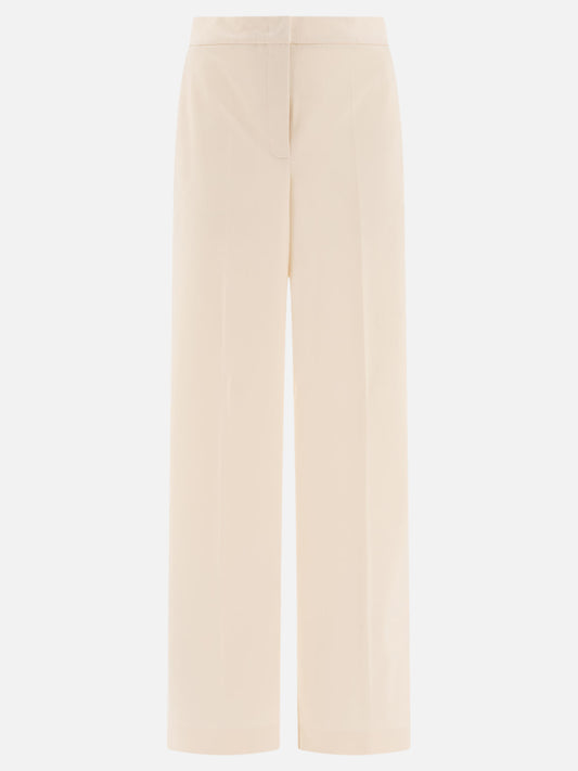Max Mara Pantaloni a gamba dritta 18054832_XS White 1