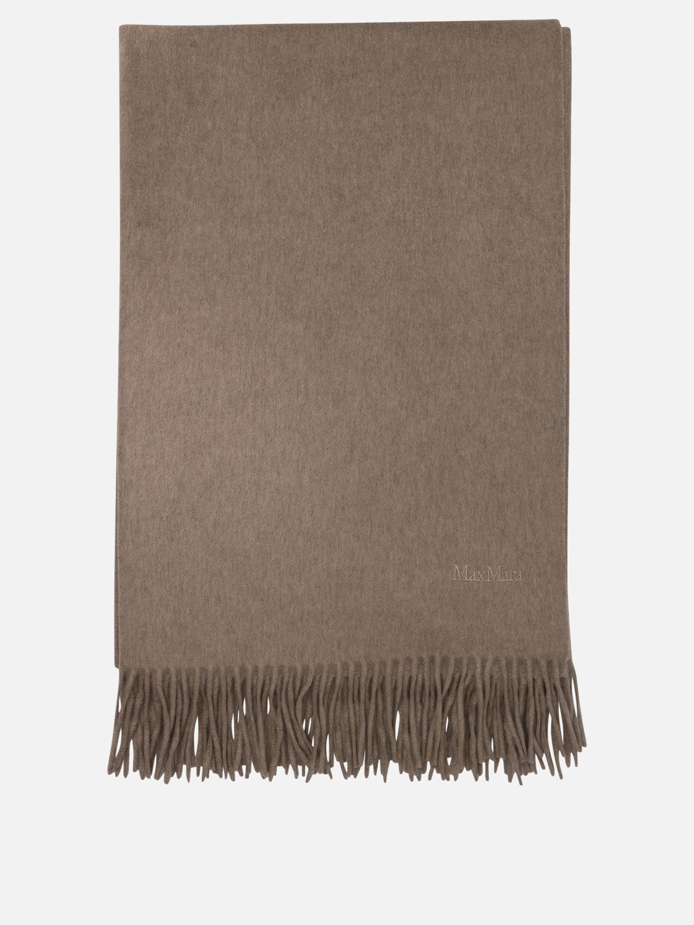 Max Mara Sciarpa in cashmere 14319927_UNI Brown thumbnail_1