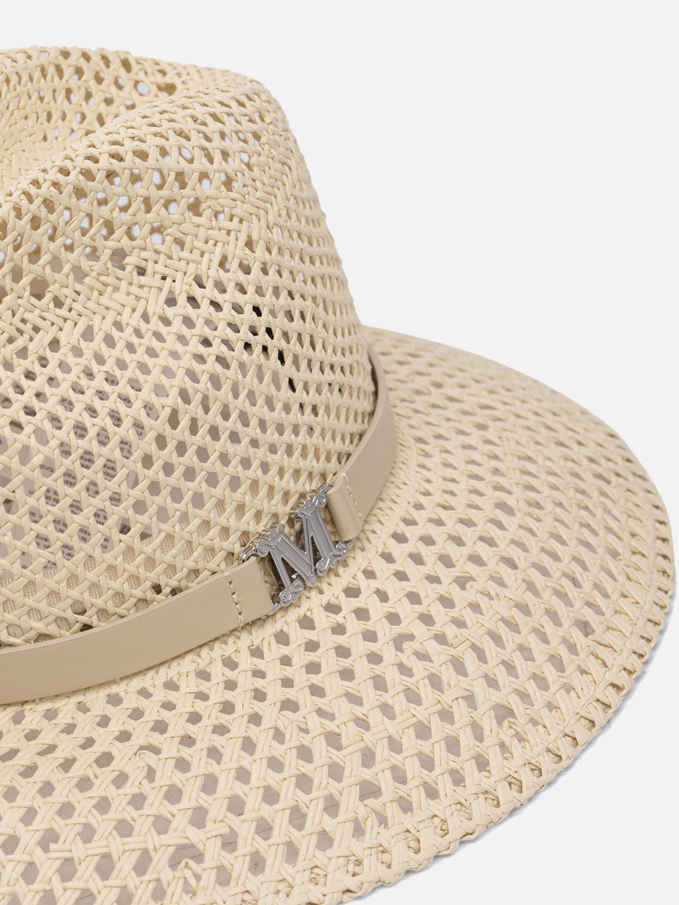 Max Mara Cappello traforato 10460600_57 Beige thumbnail_4