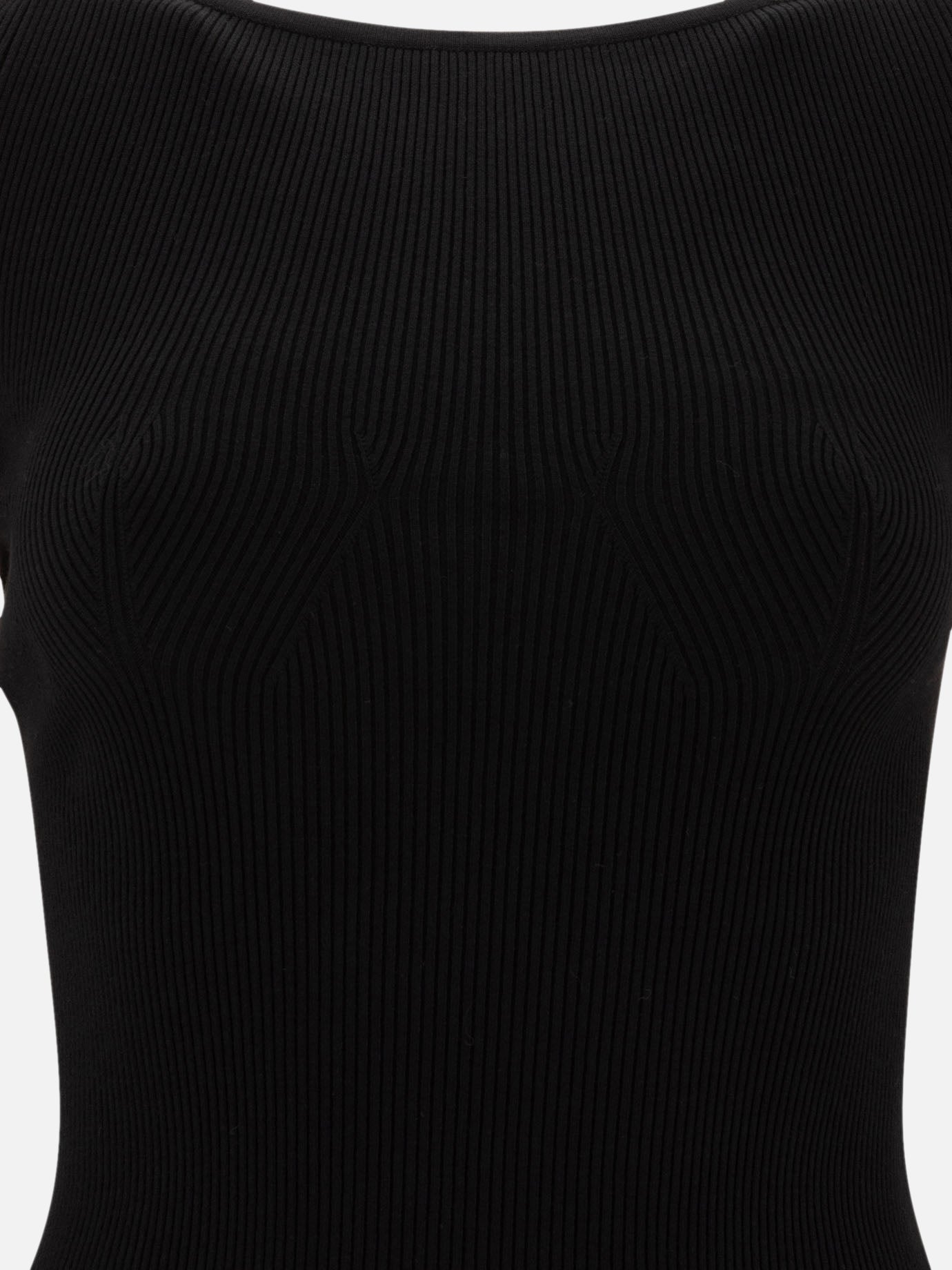 Crewneck t-shirts Solid colour  Black - Max Mara Sportmax Women | PDP | VIETTI Online Store | thumbnail_3