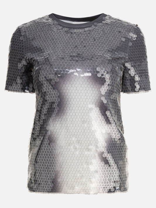 Crewneck t-shirts Solid colour  Grey - Max Mara Sportmax Women | PDP | VIETTI Online Store 
