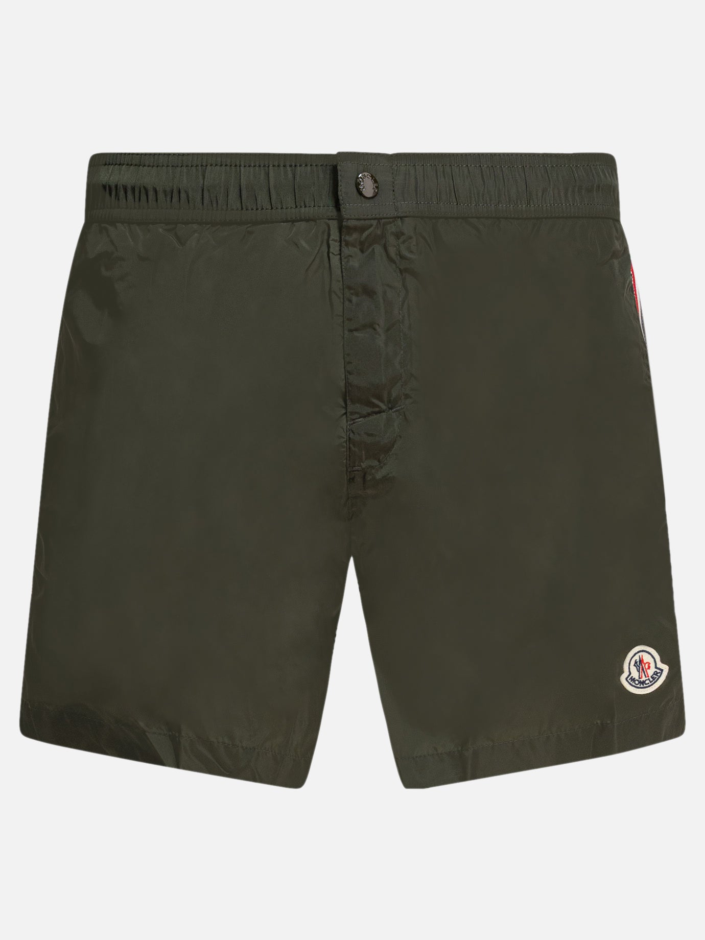Swim shorts Logo  Green - Moncler Men | PDP | VIETTI Online Store | thumbnail