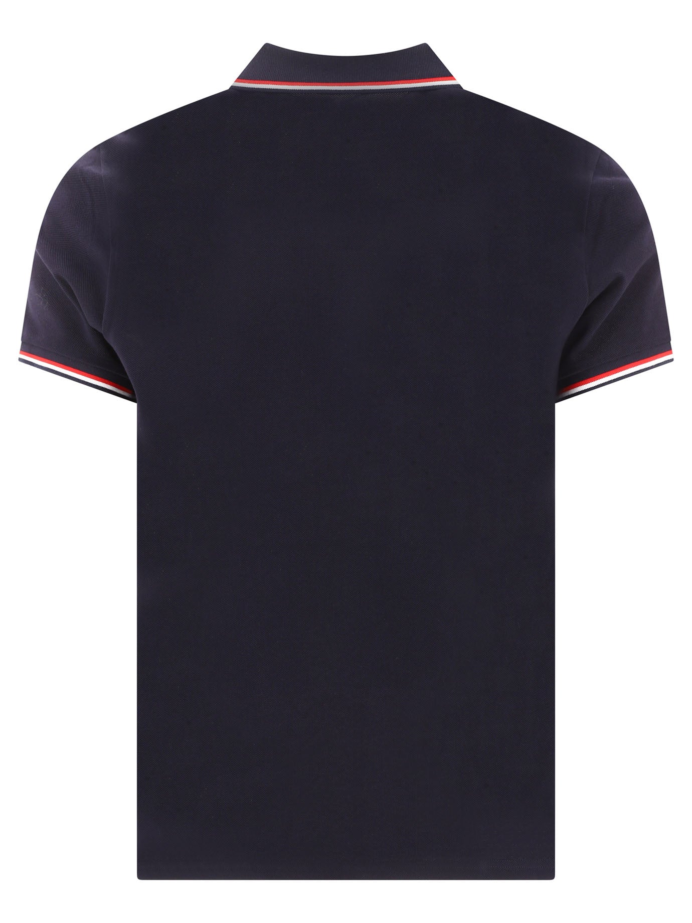 Moncler Polo con logo 13892111_S Blue thumbnail_2